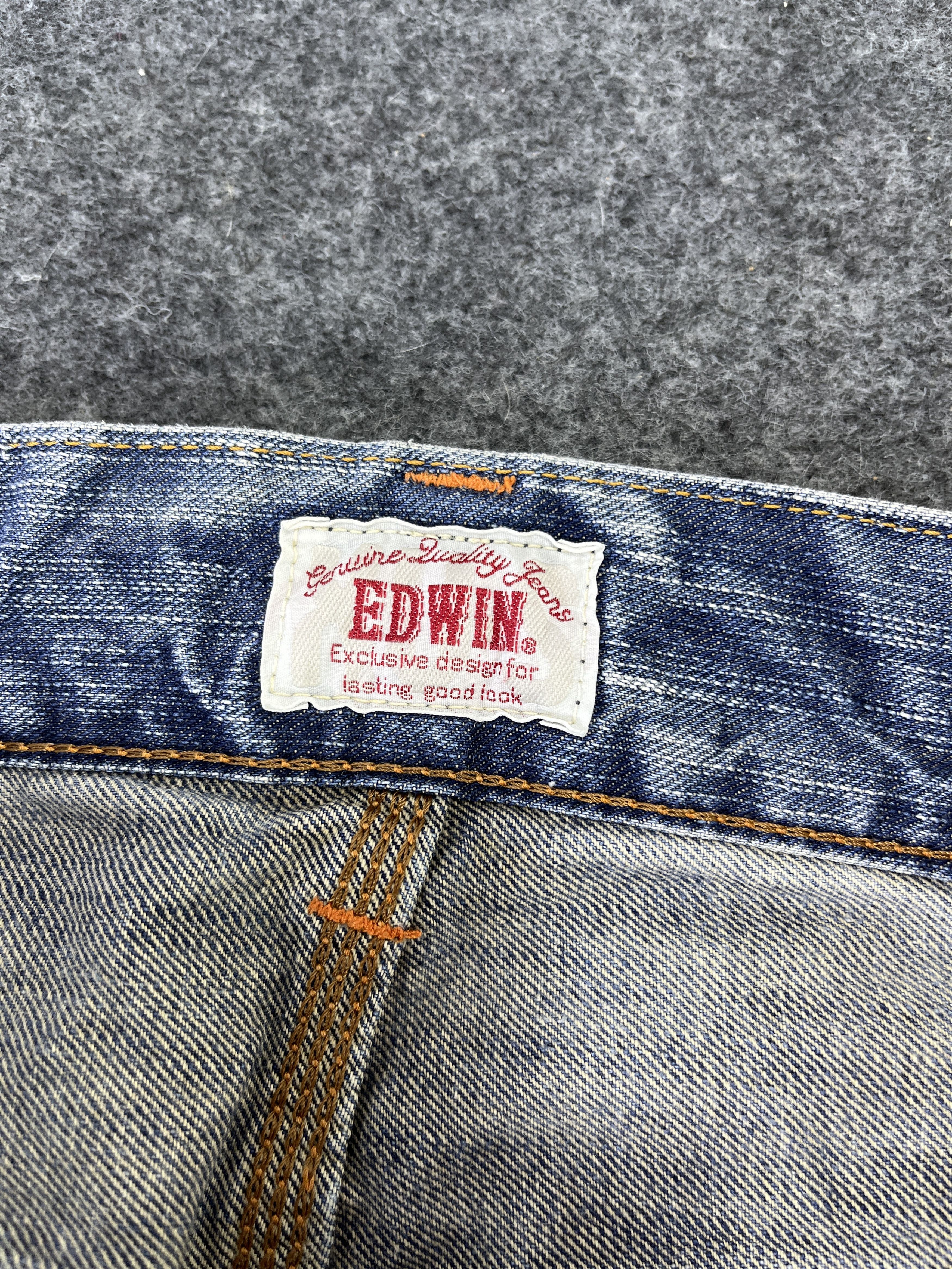 Edwin Edwin XV Jeans Distressed Denim J833 Size US 36 / EU 52 - 9 Thumbnail
