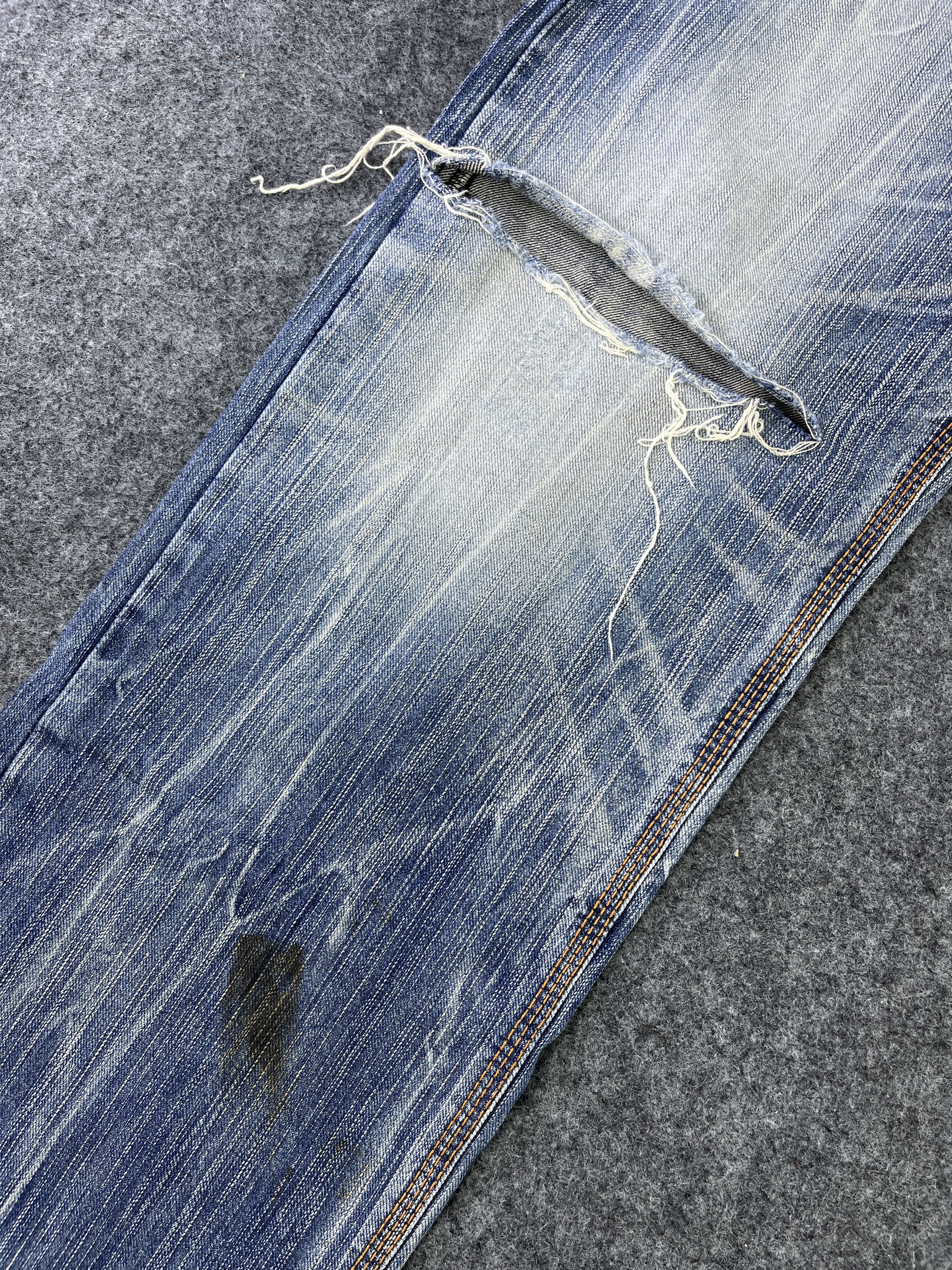 Edwin Edwin XV Jeans Distressed Denim J833 Size US 36 / EU 52 - 10 Thumbnail