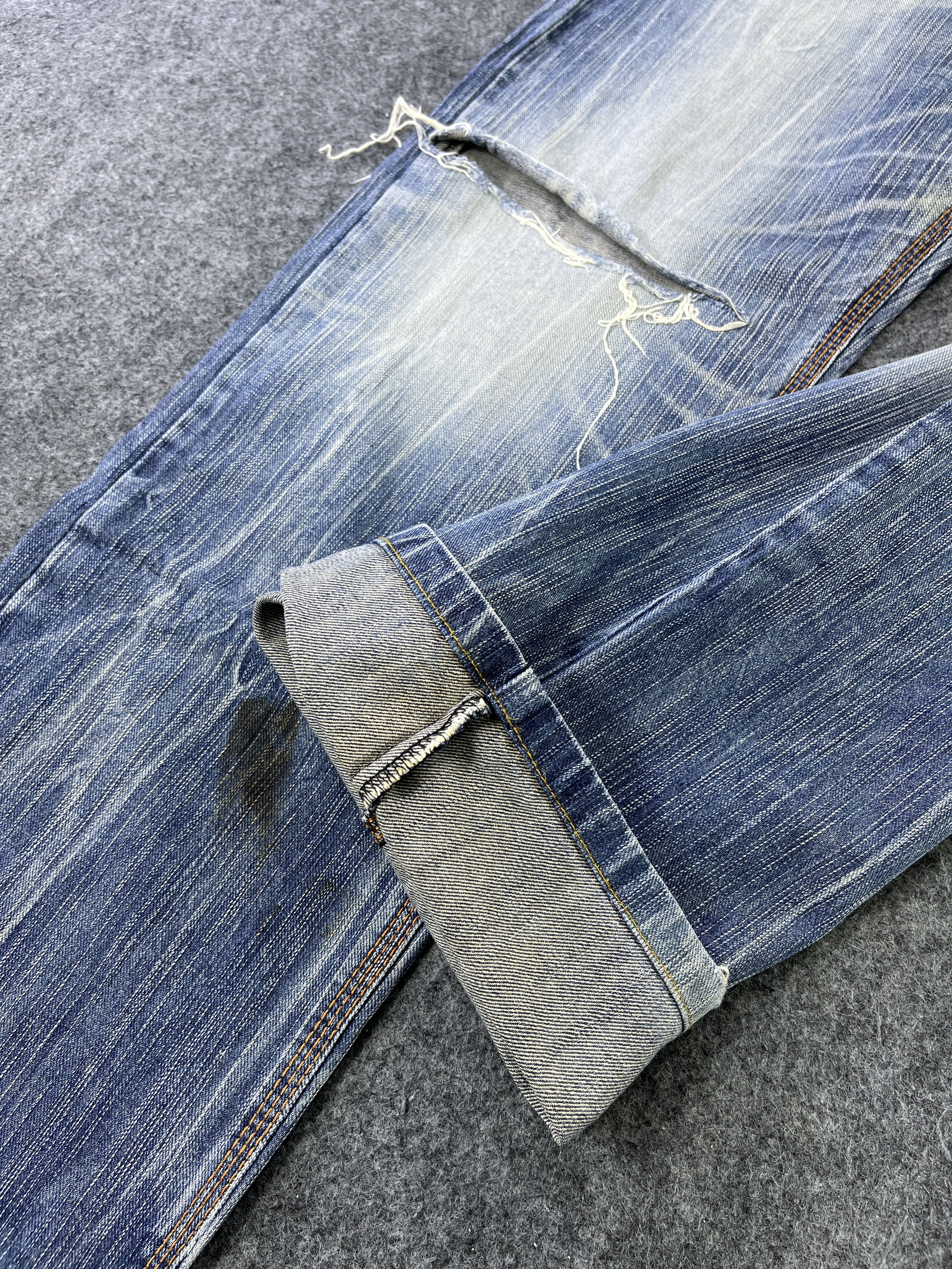 Edwin Edwin XV Jeans Distressed Denim J833 Size US 36 / EU 52 - 11 Thumbnail