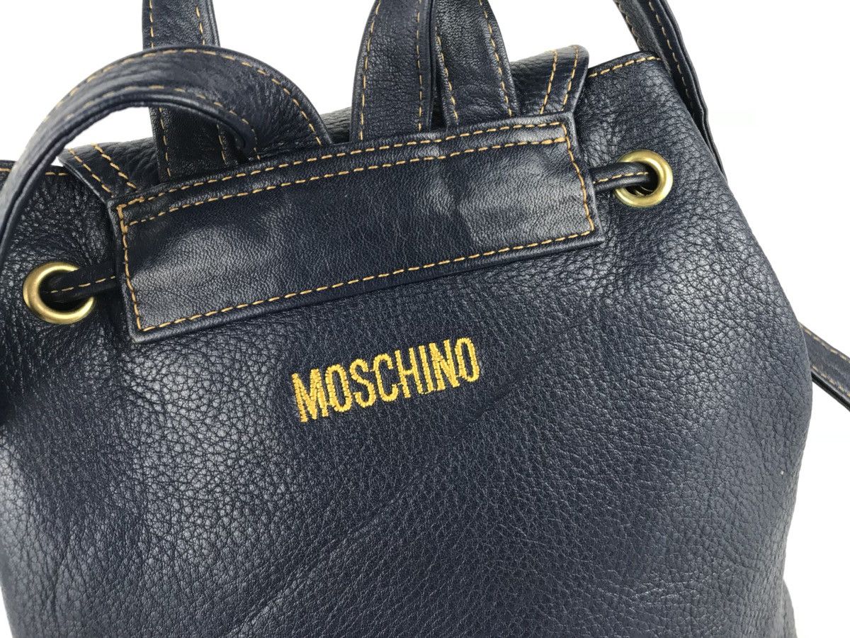 Moschino Authentic Moschino Backpack Black Size ONE SIZE - 7 Thumbnail