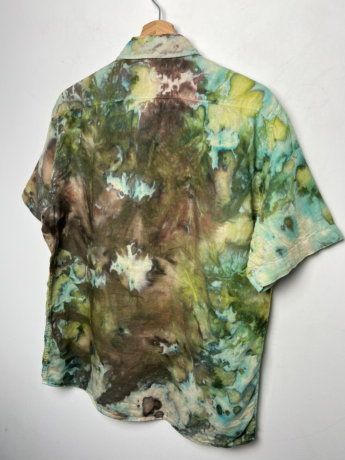 Stone Island stone island vintage shirt tie dye 1/1 Size US L / EU 52-54 / 3 - 6 Thumbnail