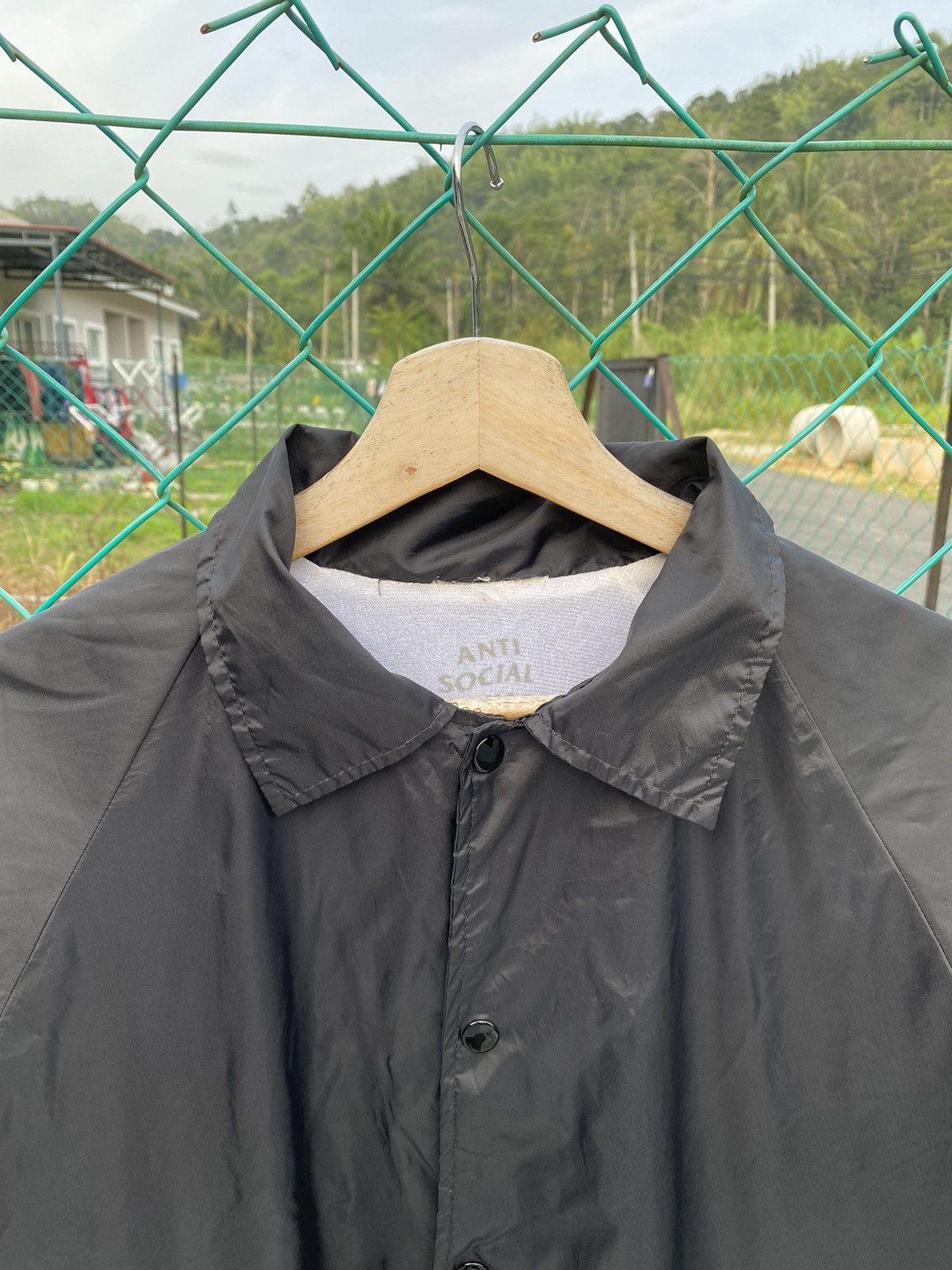 Anti Social Social Club Anti Social Social Club Big Logo Coach Jacket Size US M / EU 48-50 / 2 - 3 Thumbnail