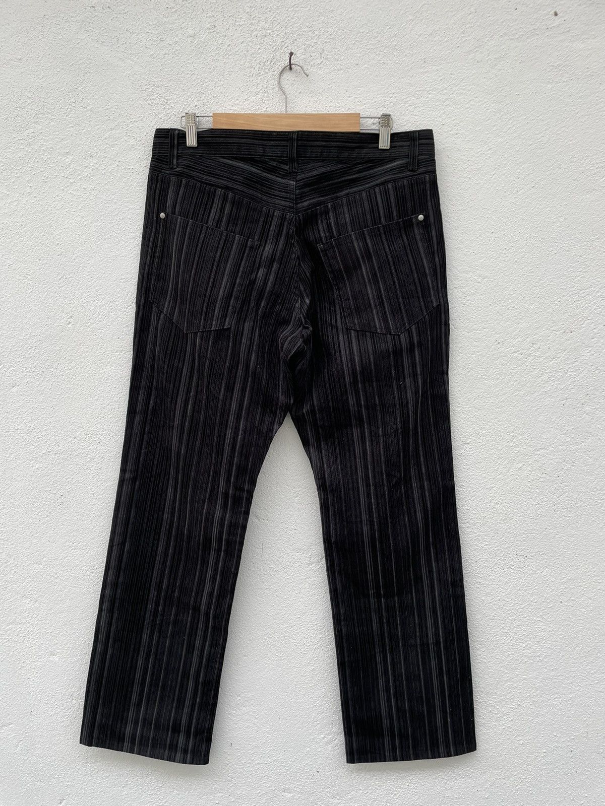 Japanese Brand Made In Japan RadmesS Men’s Bigi Striped Jeans Size US 35 - 6 Thumbnail