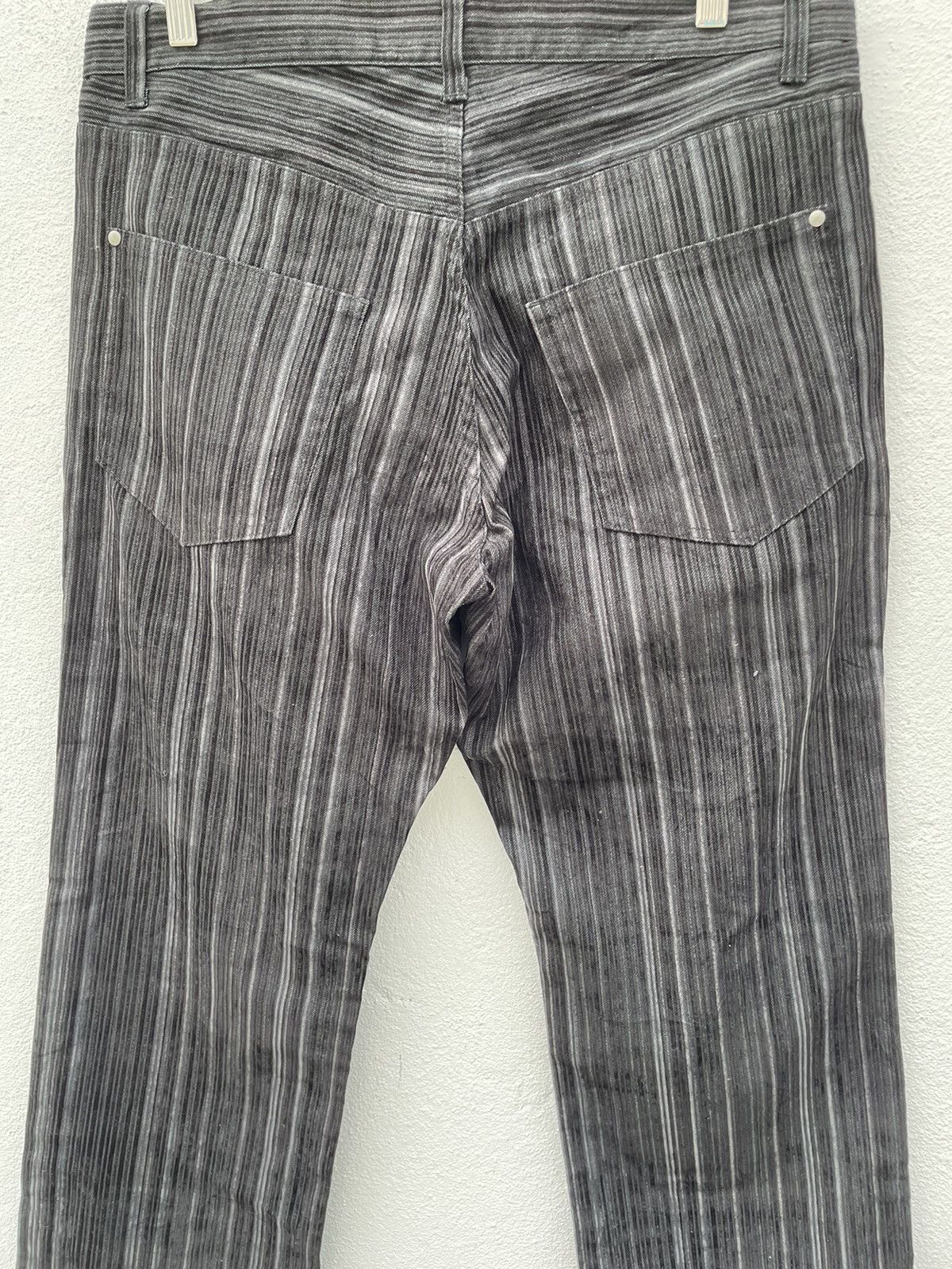 Japanese Brand Made In Japan RadmesS Men’s Bigi Striped Jeans Size US 35 - 8 Thumbnail