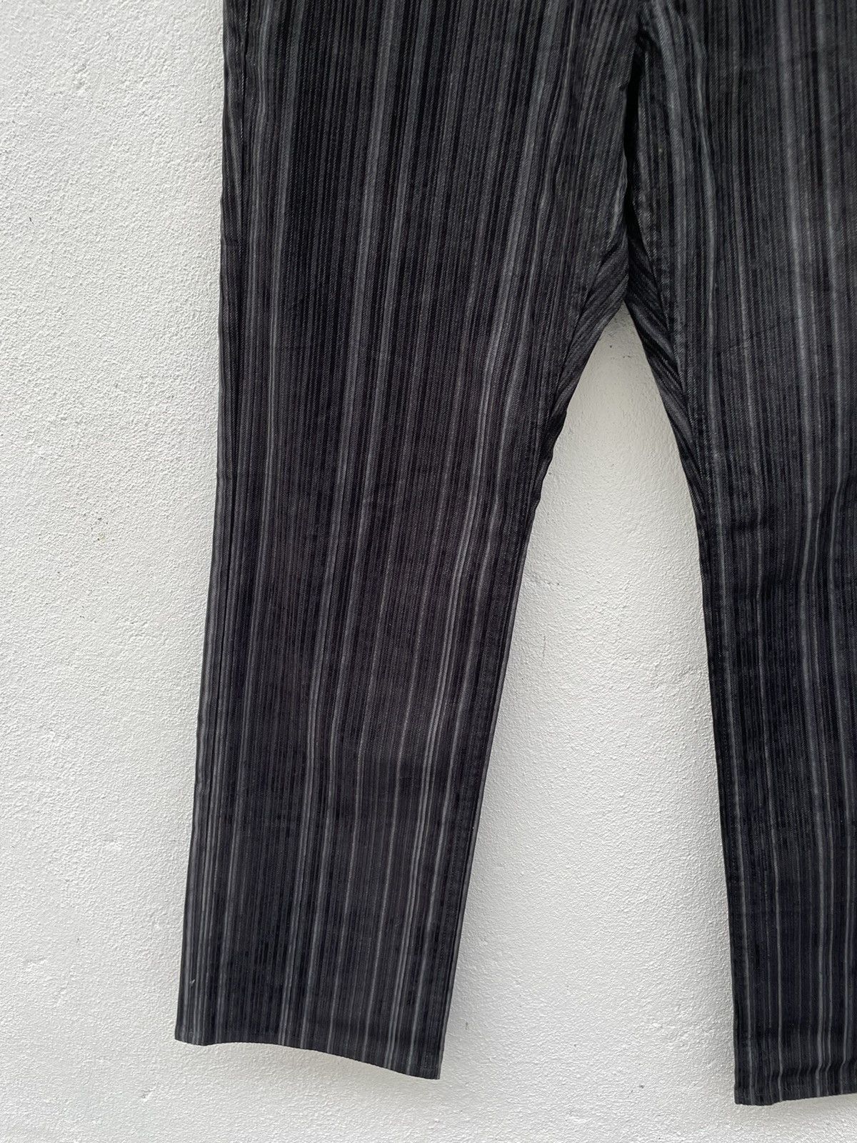 Japanese Brand Made In Japan RadmesS Men’s Bigi Striped Jeans Size US 35 - 3 Thumbnail