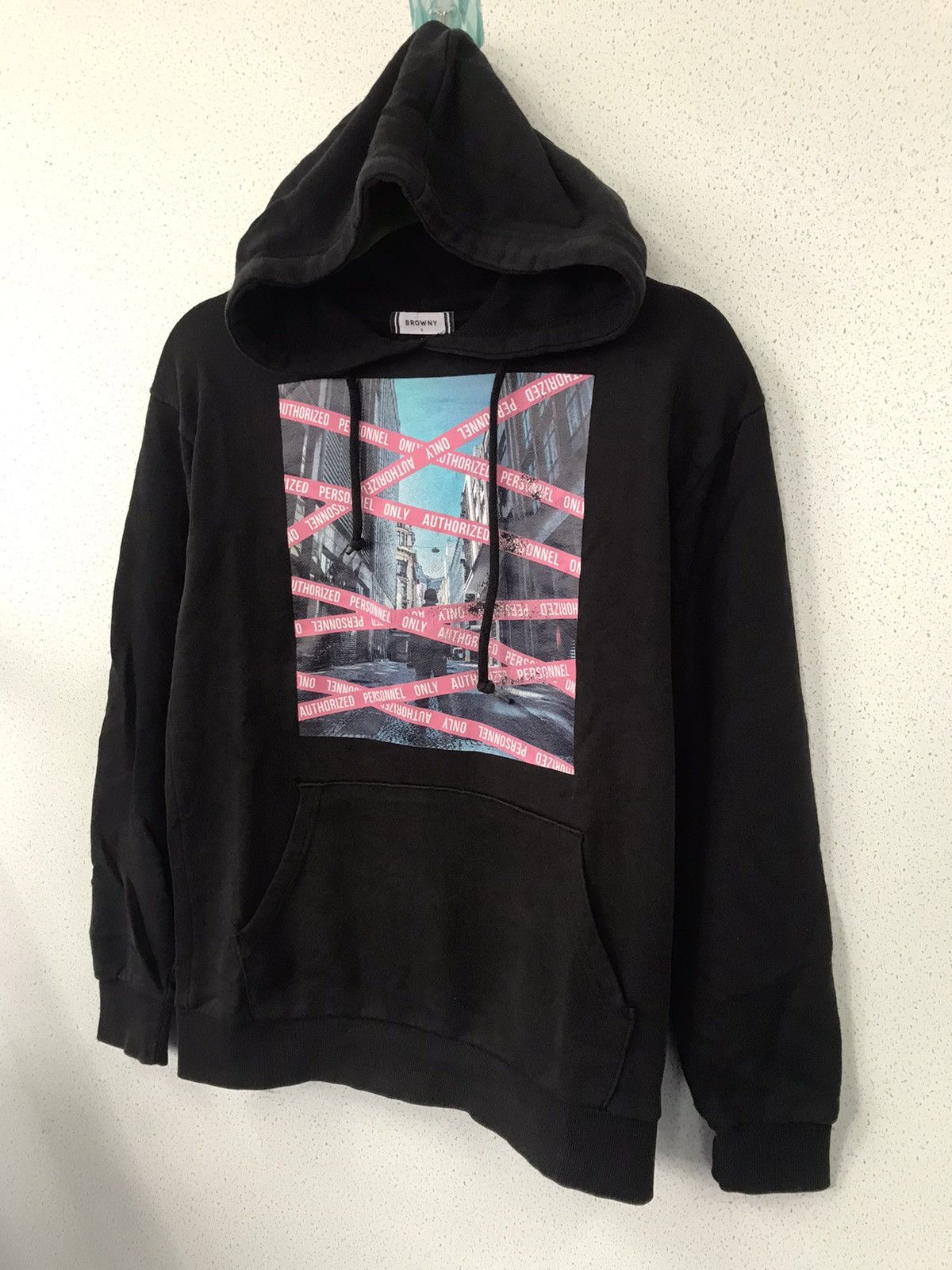 Japanese Brand Browny Authorize Personal Only Black Hoodie Size US S / EU 44-46 / 1 - 3 Thumbnail