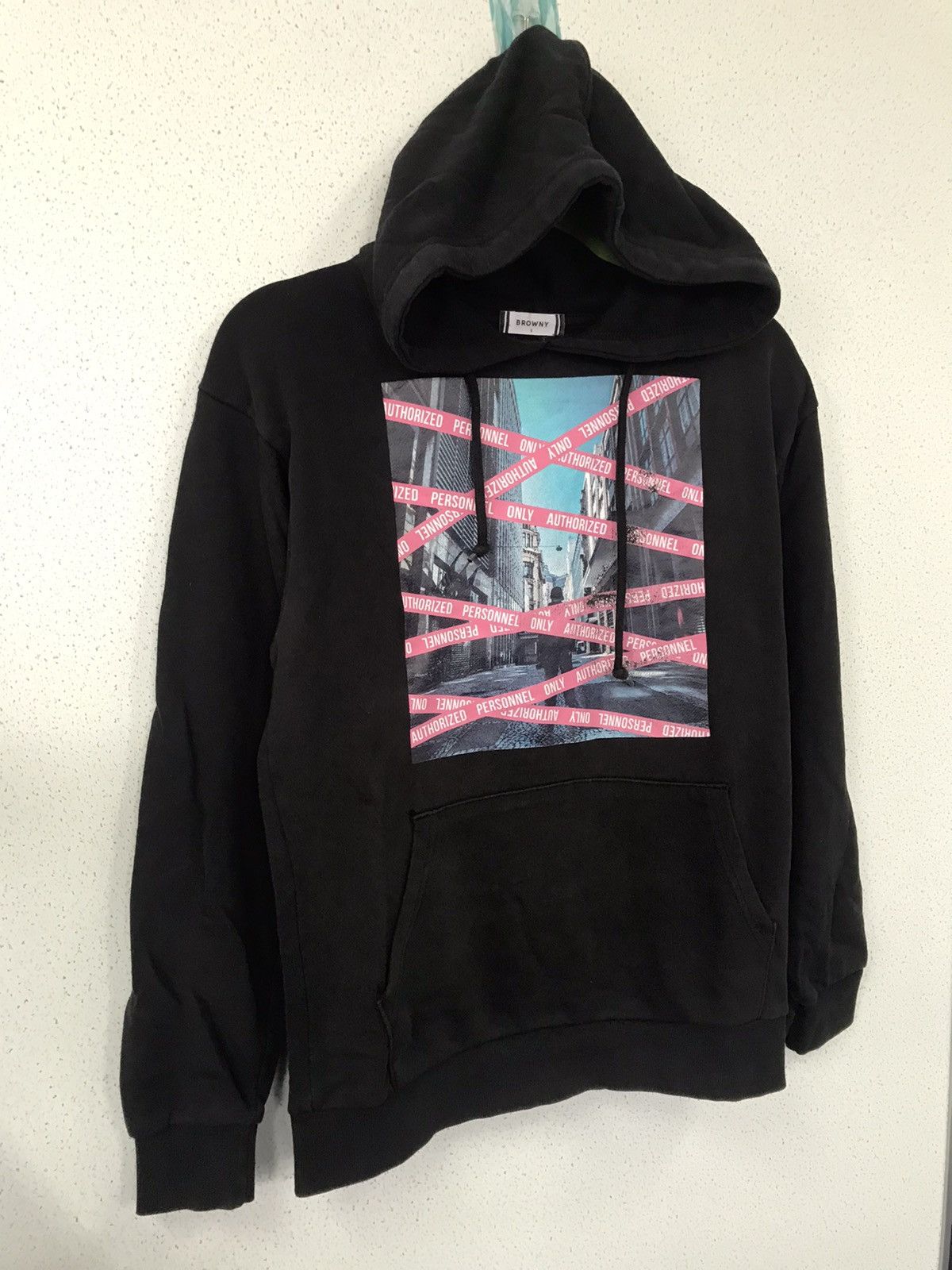 Japanese Brand Browny Authorize Personal Only Black Hoodie Size US S / EU 44-46 / 1 - 2 Thumbnail