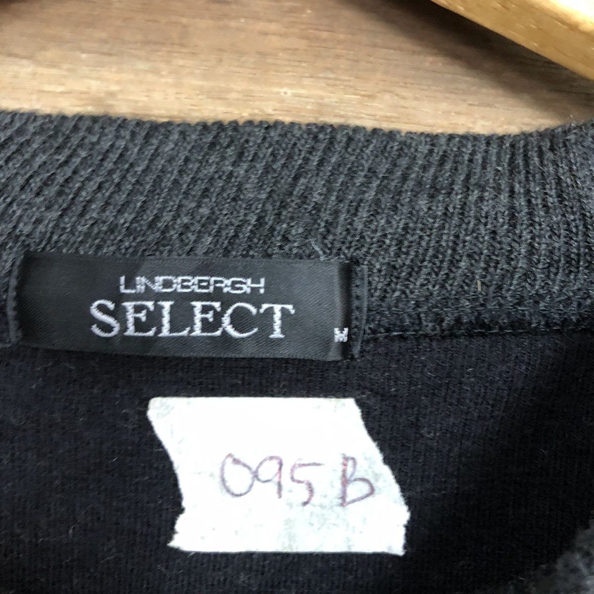 Homespun Knitwear × Lindbergh × Vintage Lindbergh vintage sweatshirt Black Knitwear #095B Size US M / EU 48-50 / 2 - 10 Thumbnail