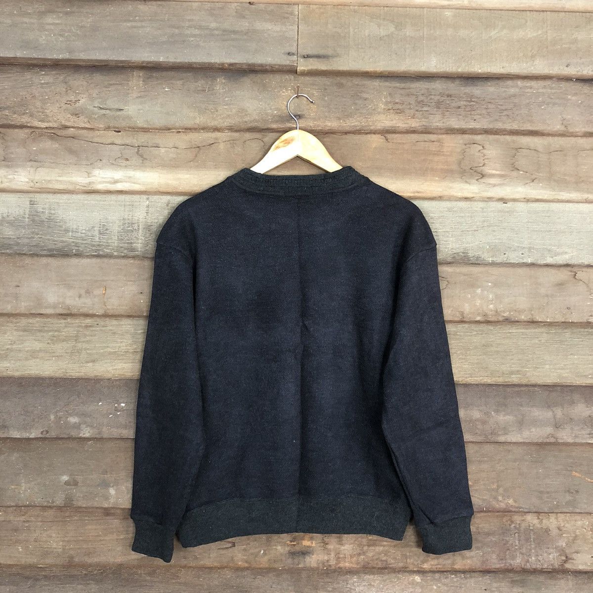 Homespun Knitwear × Lindbergh × Vintage Lindbergh vintage sweatshirt Black Knitwear #095B Size US M / EU 48-50 / 2 - 11 Thumbnail