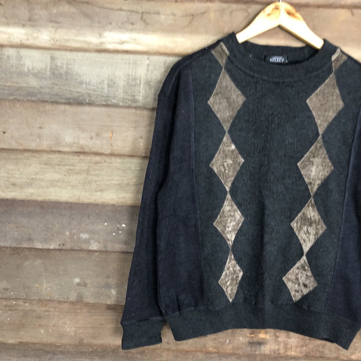 Homespun Knitwear × Lindbergh × Vintage Lindbergh vintage sweatshirt Black Knitwear #095B Size US M / EU 48-50 / 2 - 7 Thumbnail