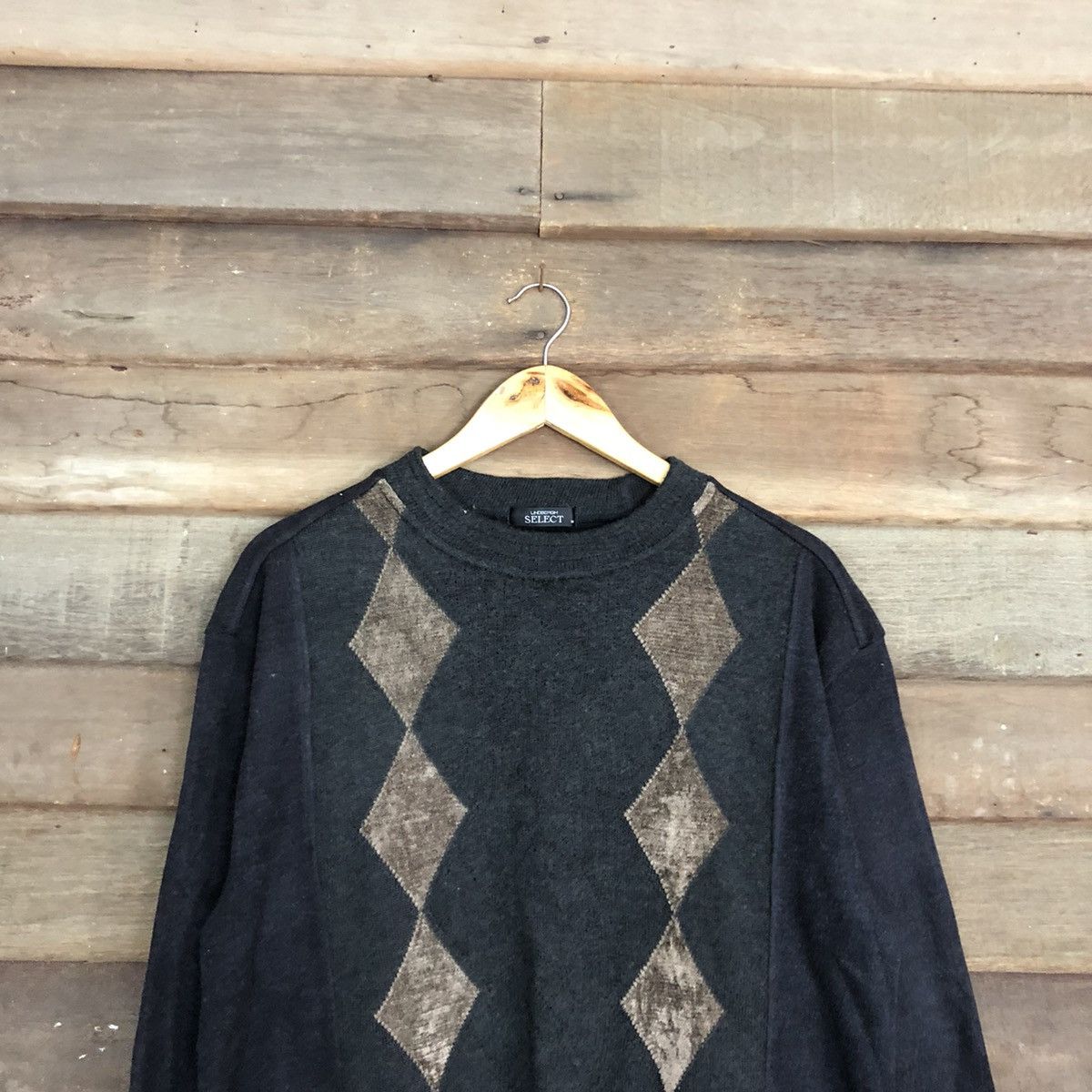 Homespun Knitwear × Lindbergh × Vintage Lindbergh vintage sweatshirt Black Knitwear #095B Size US M / EU 48-50 / 2 - 9 Thumbnail