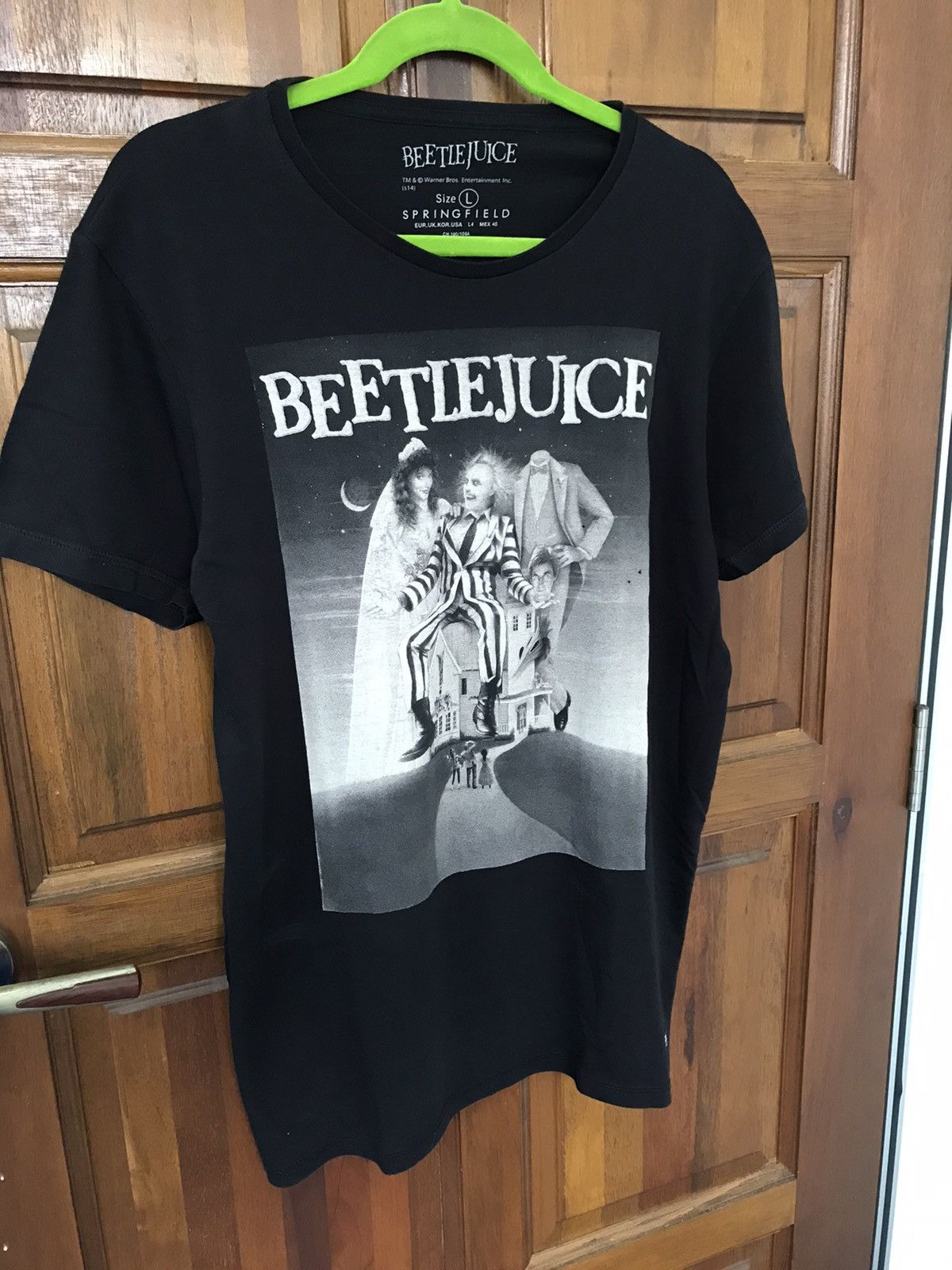 Springfield BEETLEJUICE Movies Springfield T-Shirt Size US L / EU 52-54 / 3 - 3 Thumbnail