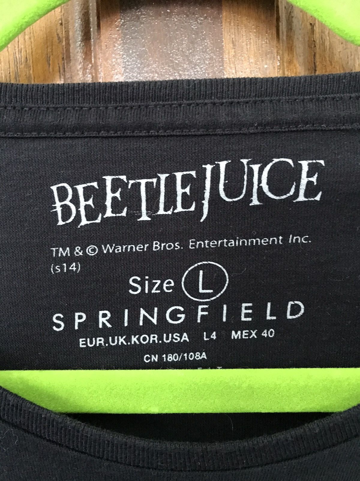 Springfield BEETLEJUICE Movies Springfield T-Shirt Size US L / EU 52-54 / 3 - 7 Thumbnail