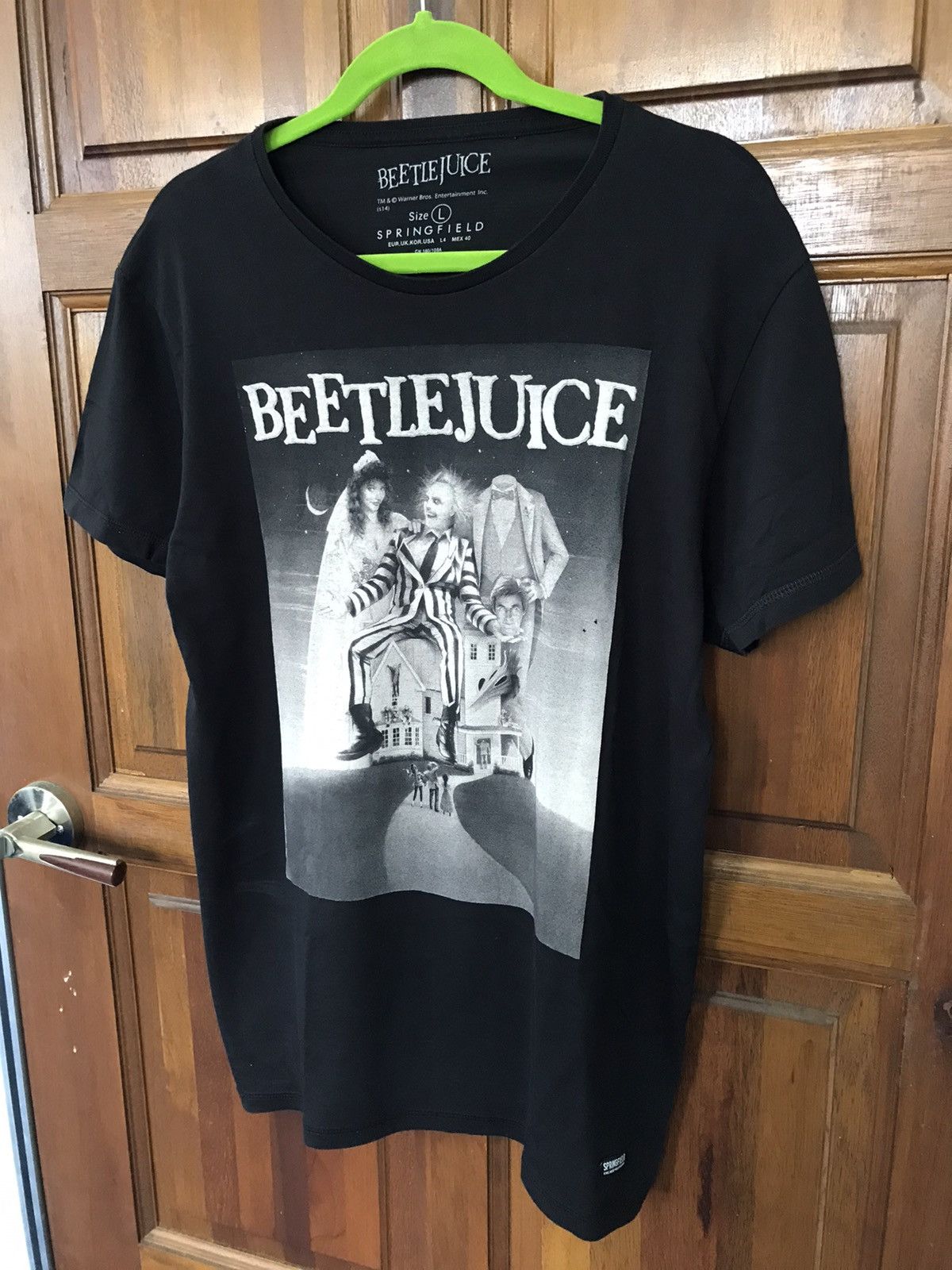 Springfield BEETLEJUICE Movies Springfield T-Shirt Size US L / EU 52-54 / 3 - 4 Thumbnail