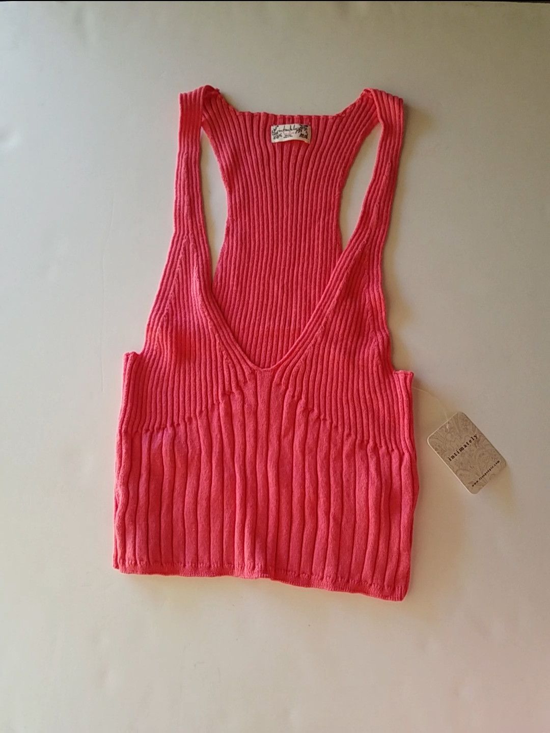 Free People Free People Halter Ego Swit Cami / electro pop Size XS / US 0-2 / IT 36-38 - 5 Thumbnail