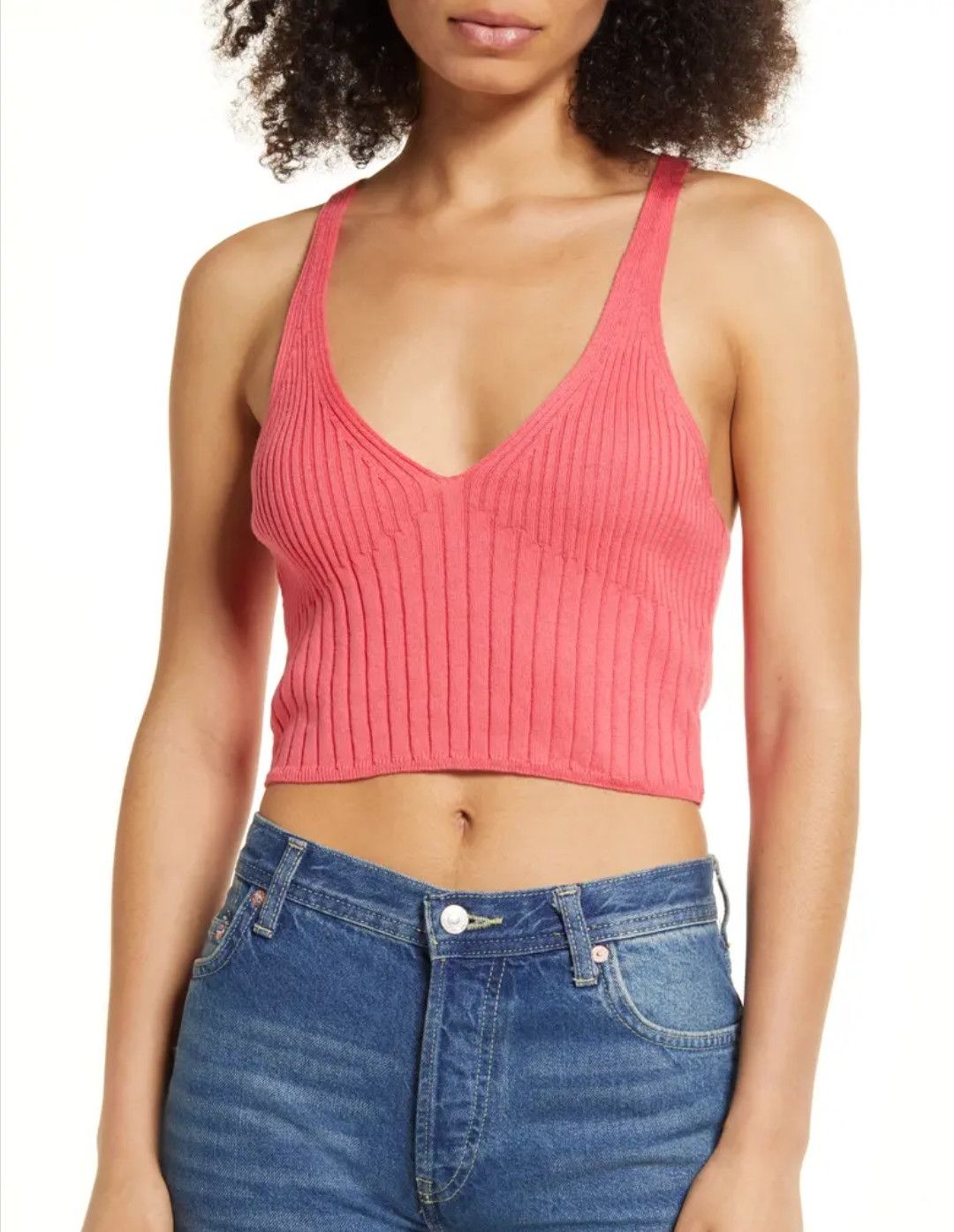 Free People Free People Halter Ego Swit Cami / electro pop Size XS / US 0-2 / IT 36-38 - 1 Thumbnail
