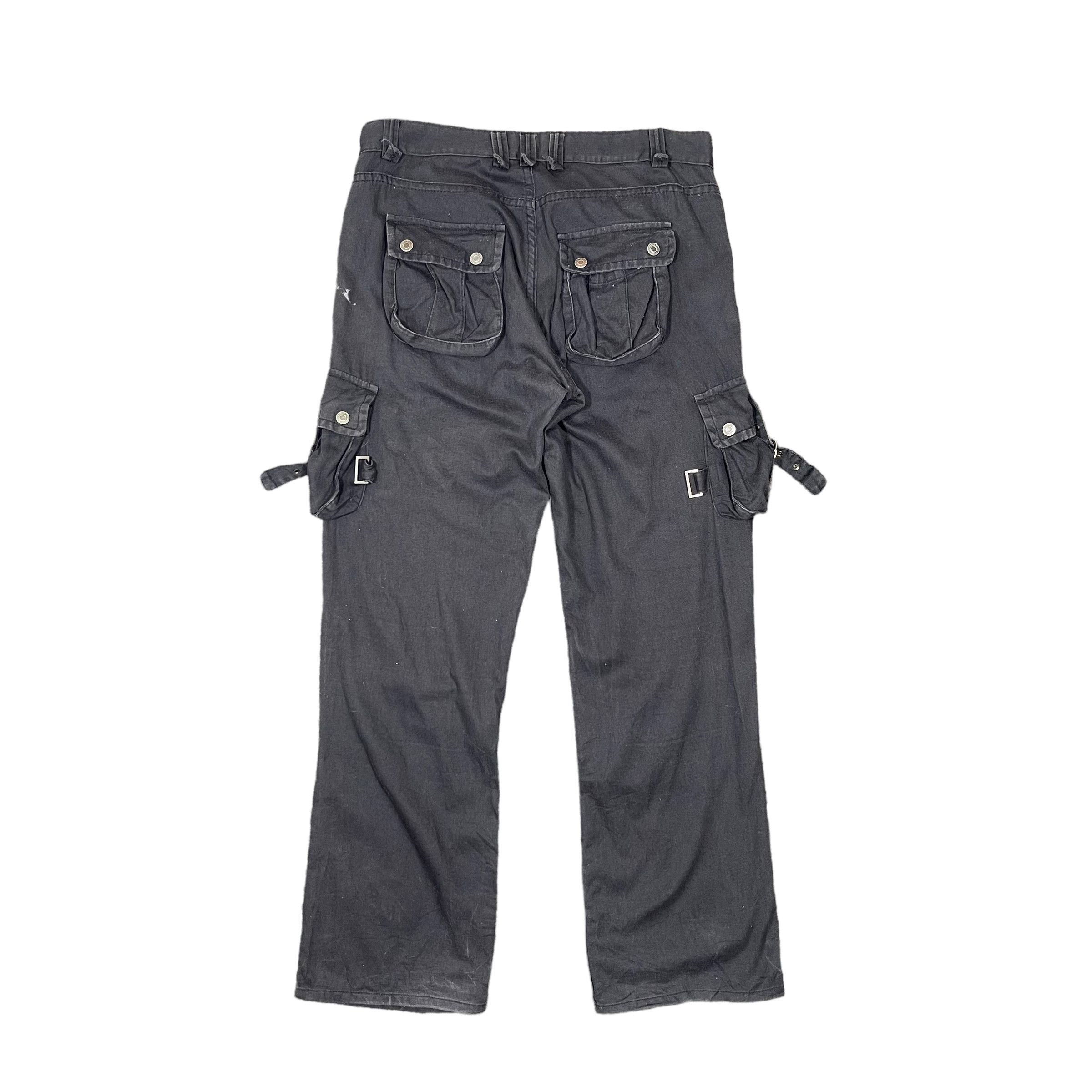 Beauty Beast × If Six Was Nine × Tornado Mart Bondage Punk Seditionaries Cargo Pants Size US 32 / EU 48 - 2 Thumbnail