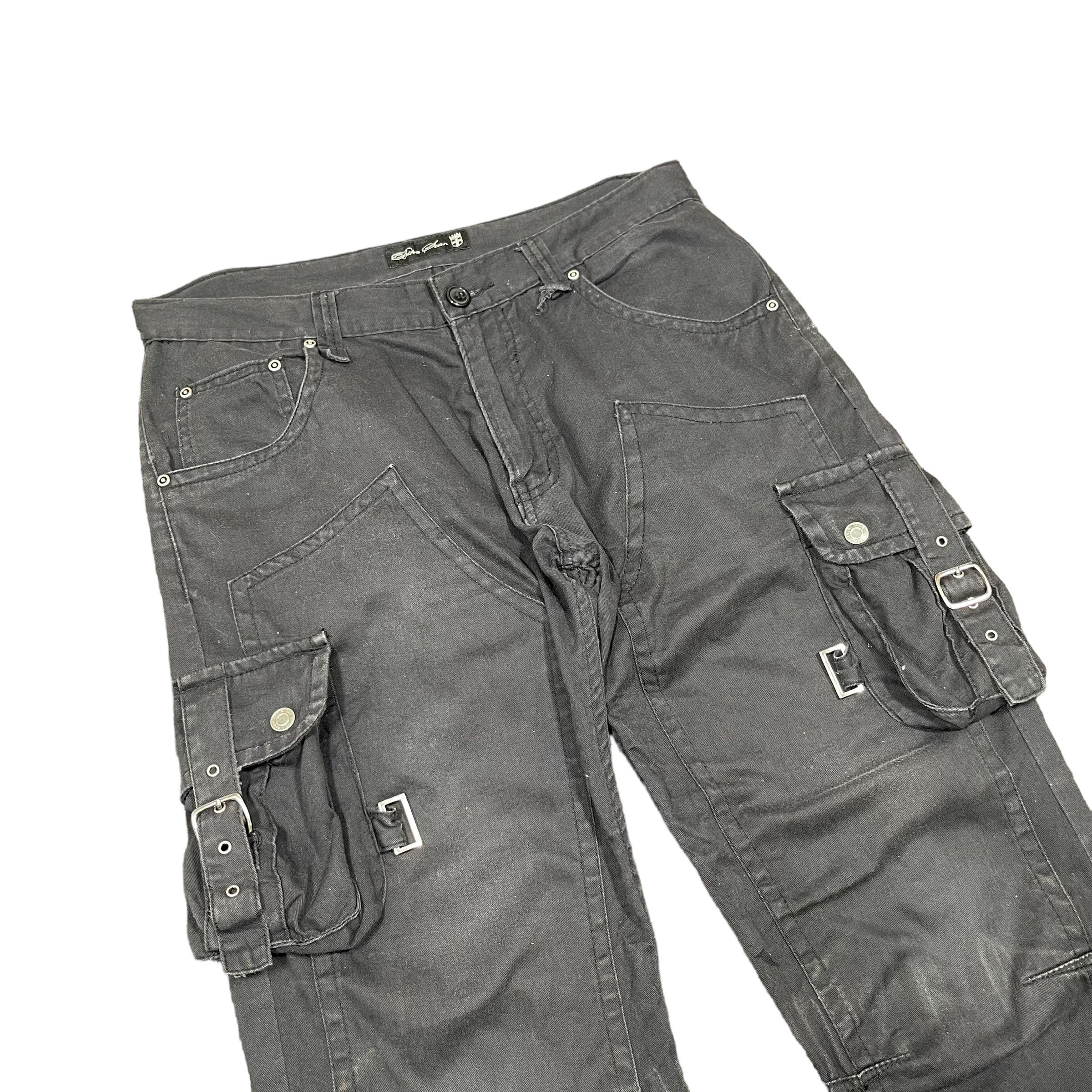 Beauty Beast × If Six Was Nine × Tornado Mart Bondage Punk Seditionaries Cargo Pants Size US 32 / EU 48 - 3 Thumbnail