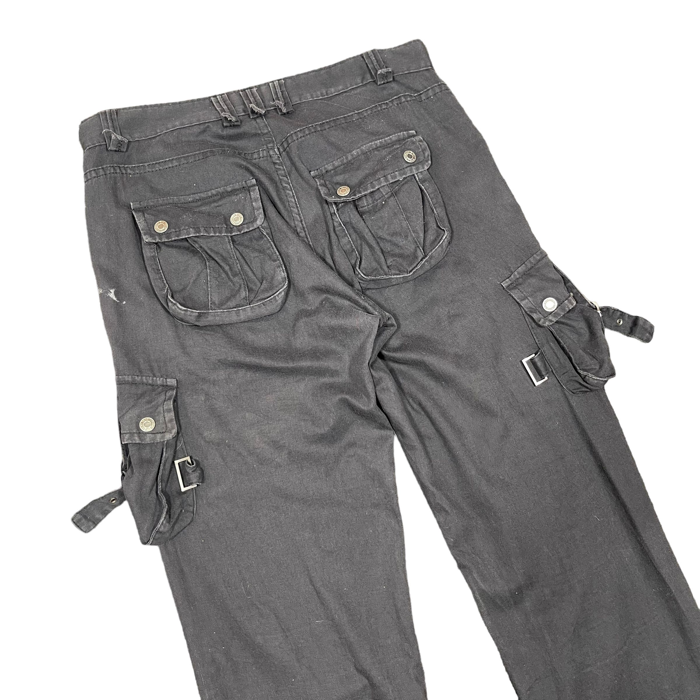 Beauty Beast × If Six Was Nine × Tornado Mart Bondage Punk Seditionaries Cargo Pants Size US 32 / EU 48 - 6 Thumbnail