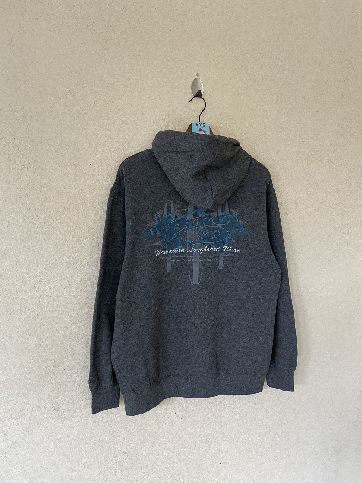 Japanese Brand PIKO HAWAIIAN LONGBOARD WEAR HOODIE Size US L / EU 52-54 / 3 - 2 Thumbnail