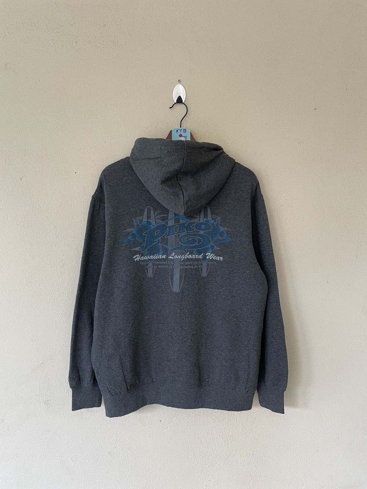 Japanese Brand PIKO HAWAIIAN LONGBOARD WEAR HOODIE Size US L / EU 52-54 / 3 - 1 Thumbnail