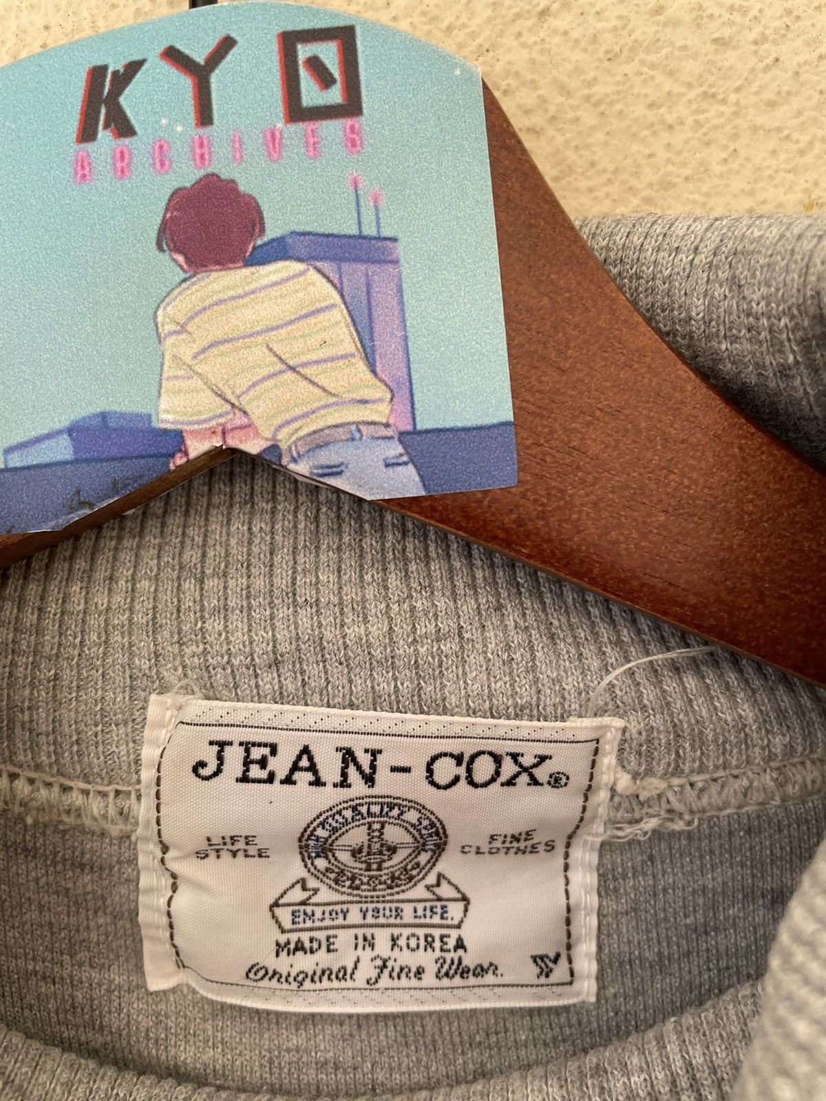 Japanese Brand × Vintage VINTAGE JEAN-COX SWEATSHIRT Size US L / EU 52-54 / 3 - 6 Thumbnail