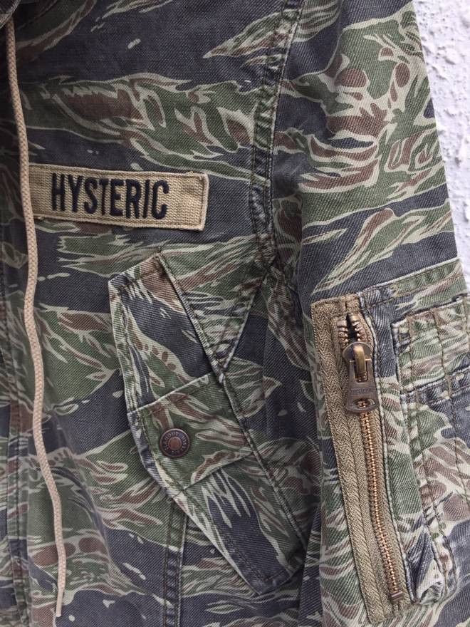 Hysteric Glamour 1990s Hysteric Glamour Military Tiger Camo Jacket Size US S / EU 44-46 / 1 - 6 Thumbnail