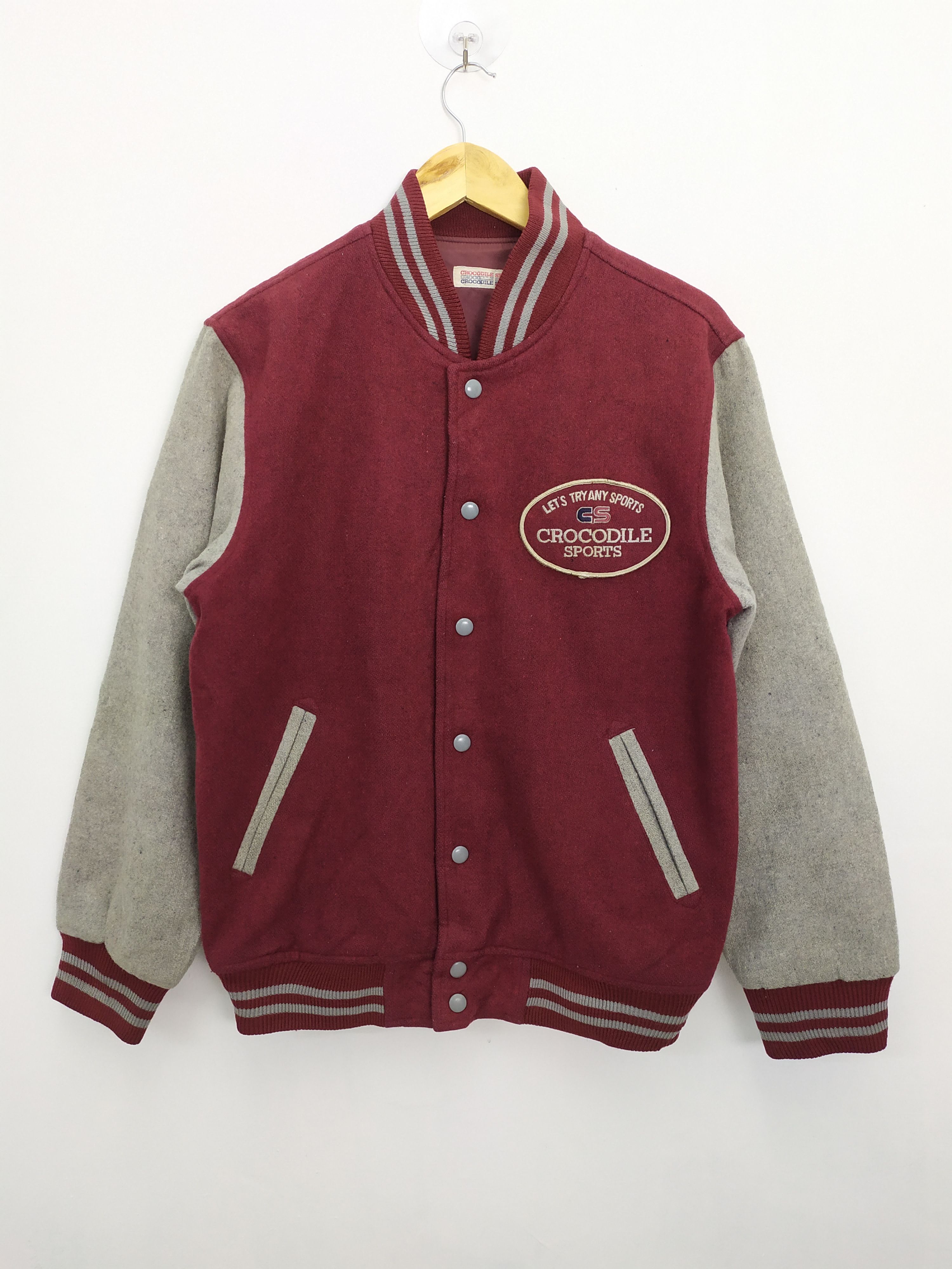 Crocs CROCODILE SPORTS WOOL VARSITY JACKET Size US M / EU 48-50 / 2 - 1 Thumbnail