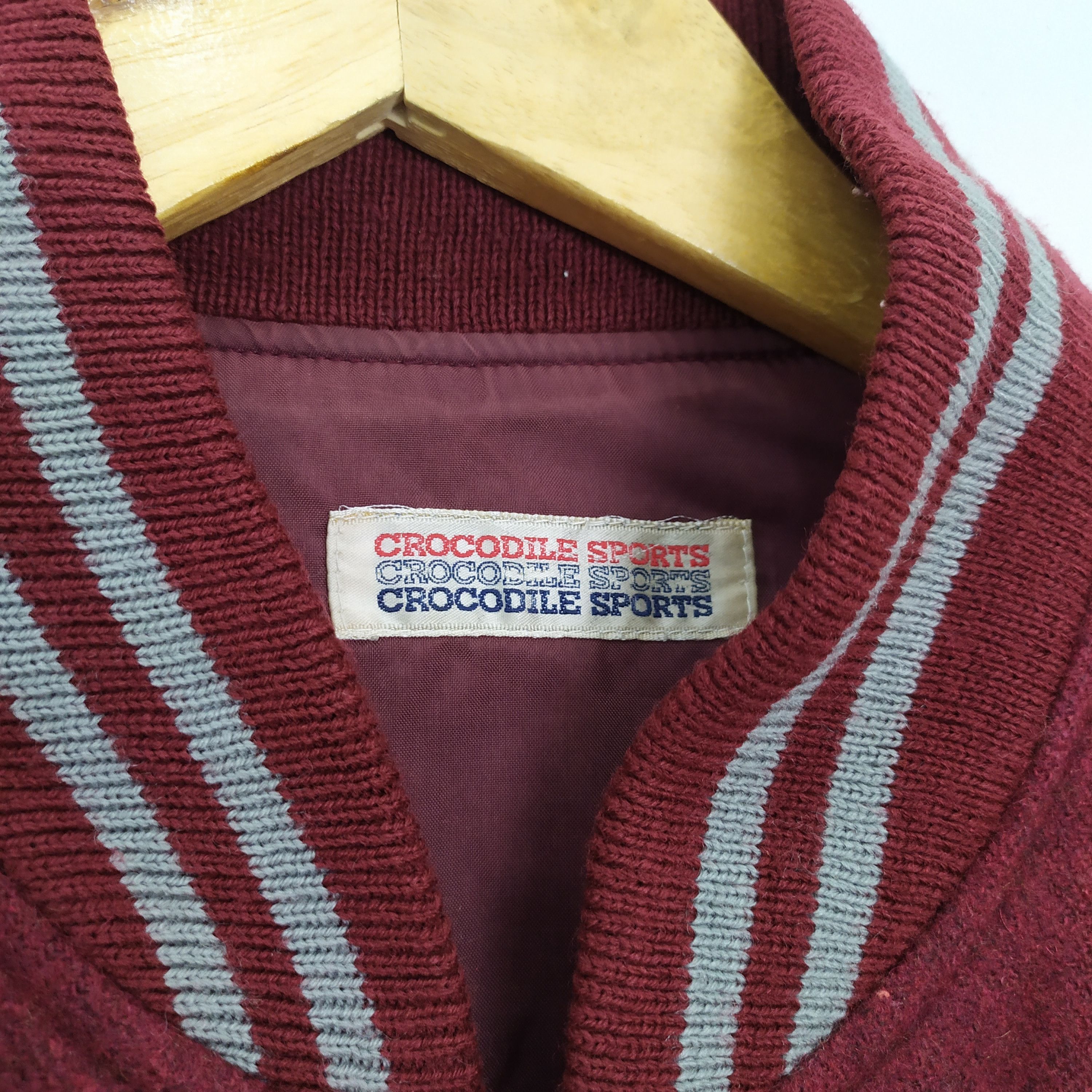 Crocs CROCODILE SPORTS WOOL VARSITY JACKET Size US M / EU 48-50 / 2 - 6 Thumbnail