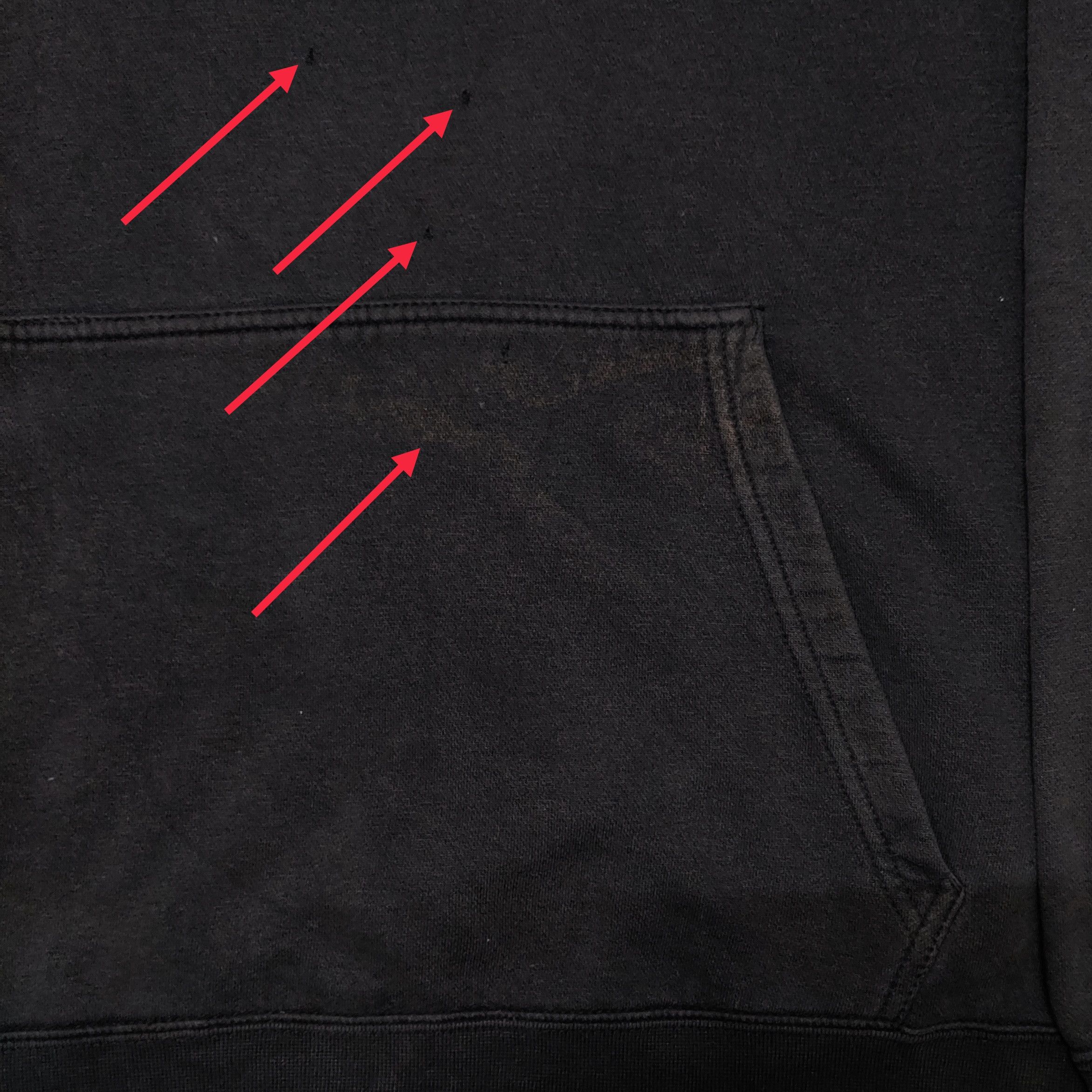 Nike Vintage Nike Hoodie Jumper Mini Swoosh Black Size US XL / EU 56 / 4 - 3 Thumbnail