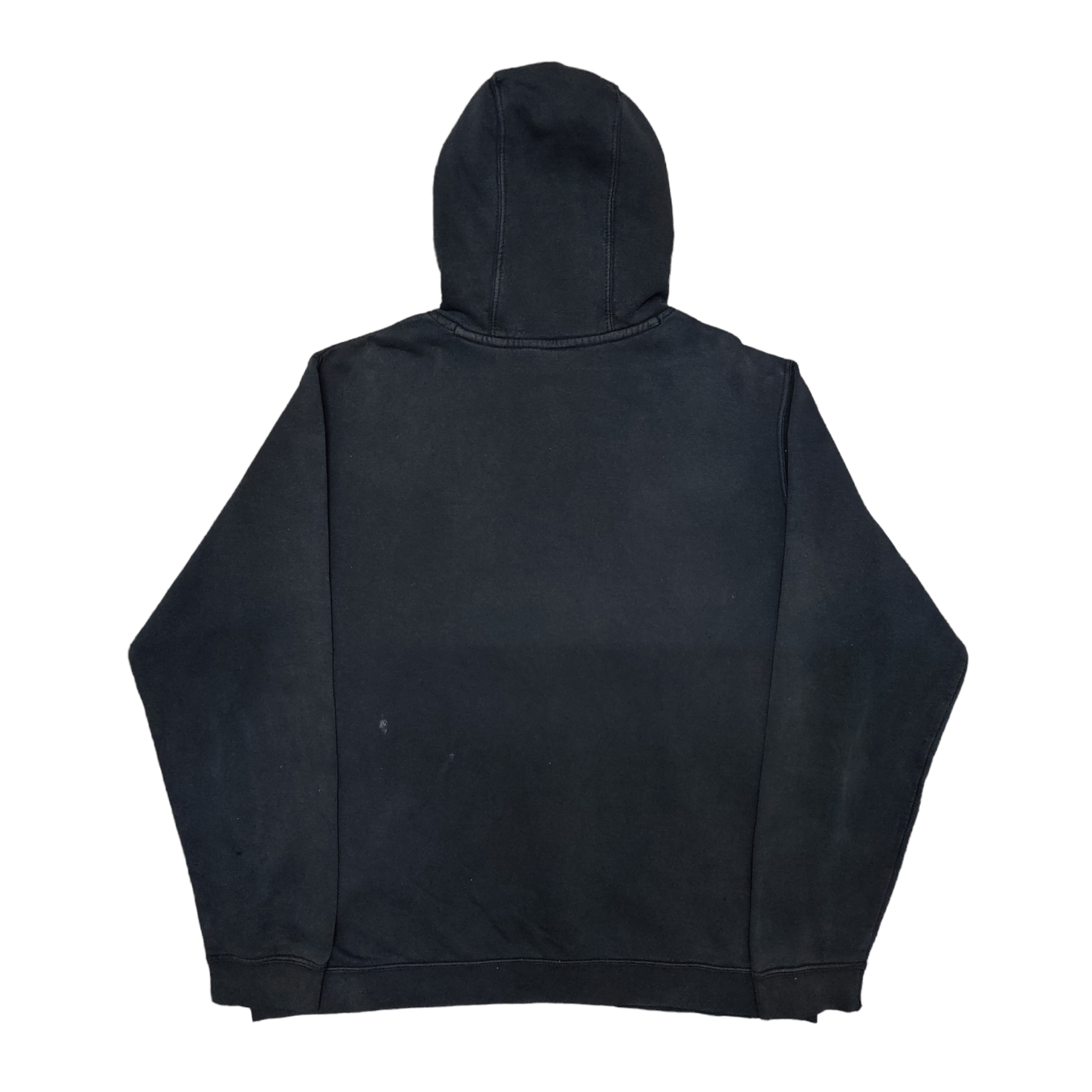 Nike Vintage Nike Hoodie Jumper Mini Swoosh Black Size US XL / EU 56 / 4 - 7 Thumbnail