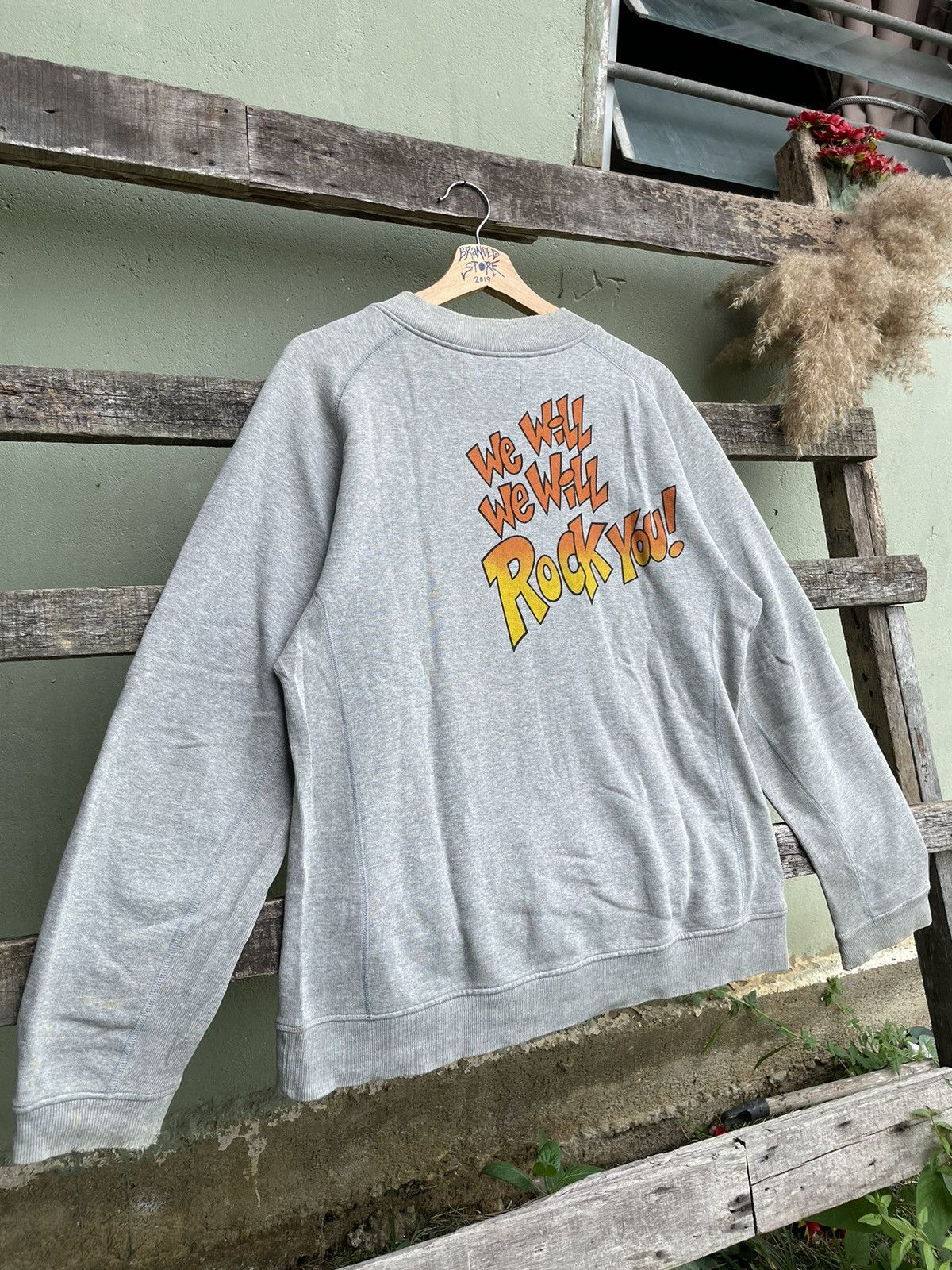 Hysteric Glamour Vintage Hysteric glamour Spell Out Logo Sweetshirts Size US L / EU 52-54 / 3 - 5 Thumbnail