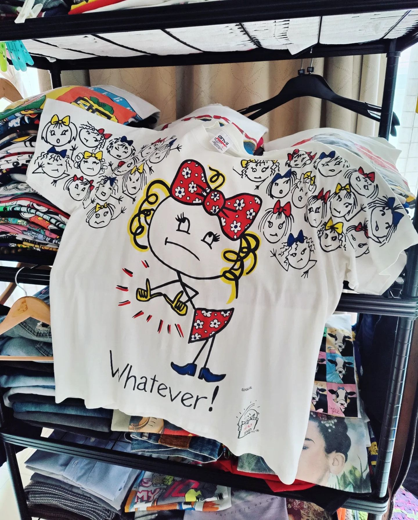 Anvil vintage 90s - What Ever!, The Head Said... Size US L / EU 52-54 / 3 - 10 Thumbnail