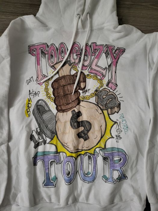 Asap Rocky Asap Mob Too Cozy Tour Hoodie Grailed