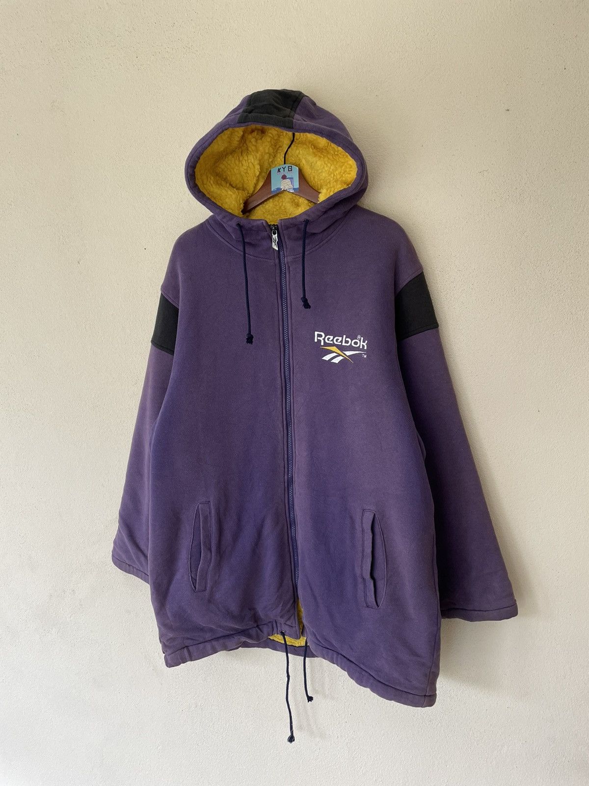Reebok × Vintage VINTAGE REEBOK BIG LOGO HOODIE Size US L / EU 52-54 / 3 - 7 Thumbnail