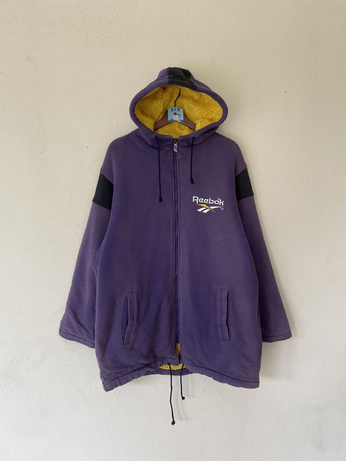 Reebok × Vintage VINTAGE REEBOK BIG LOGO HOODIE Size US L / EU 52-54 / 3 - 6 Thumbnail
