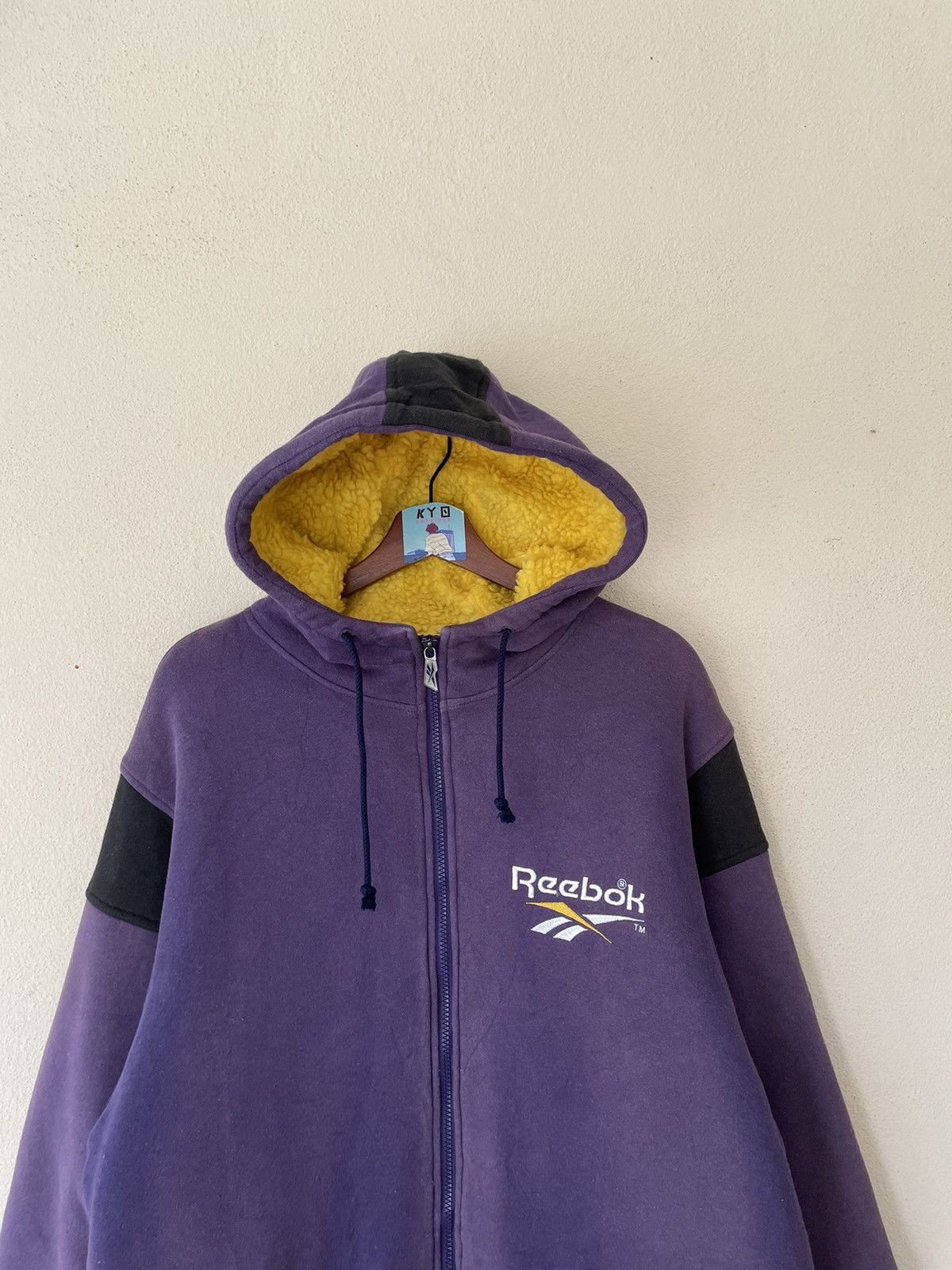Reebok × Vintage VINTAGE REEBOK BIG LOGO HOODIE Size US L / EU 52-54 / 3 - 8 Thumbnail