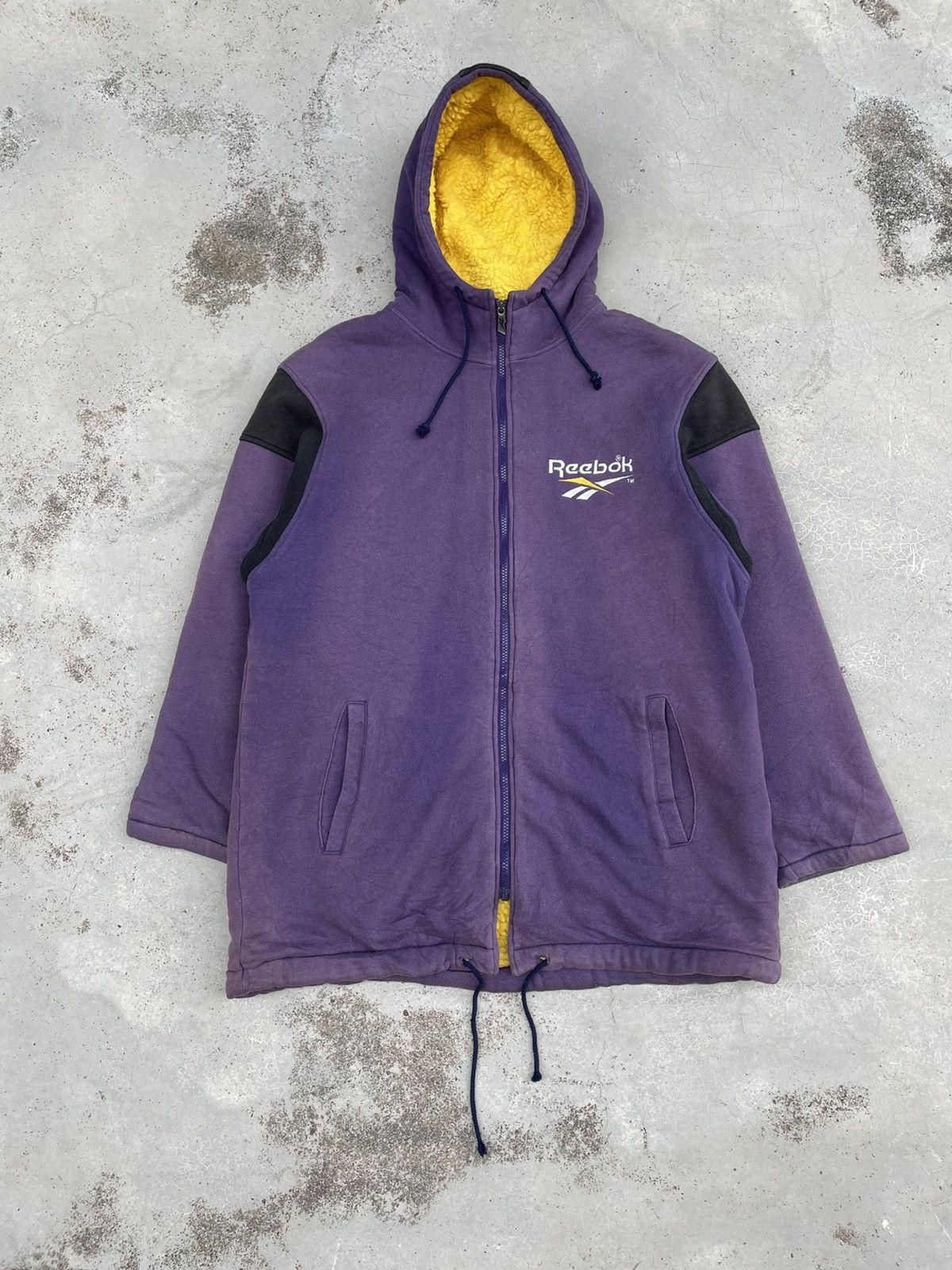 Reebok × Vintage VINTAGE REEBOK BIG LOGO HOODIE Size US L / EU 52-54 / 3 - 2 Thumbnail