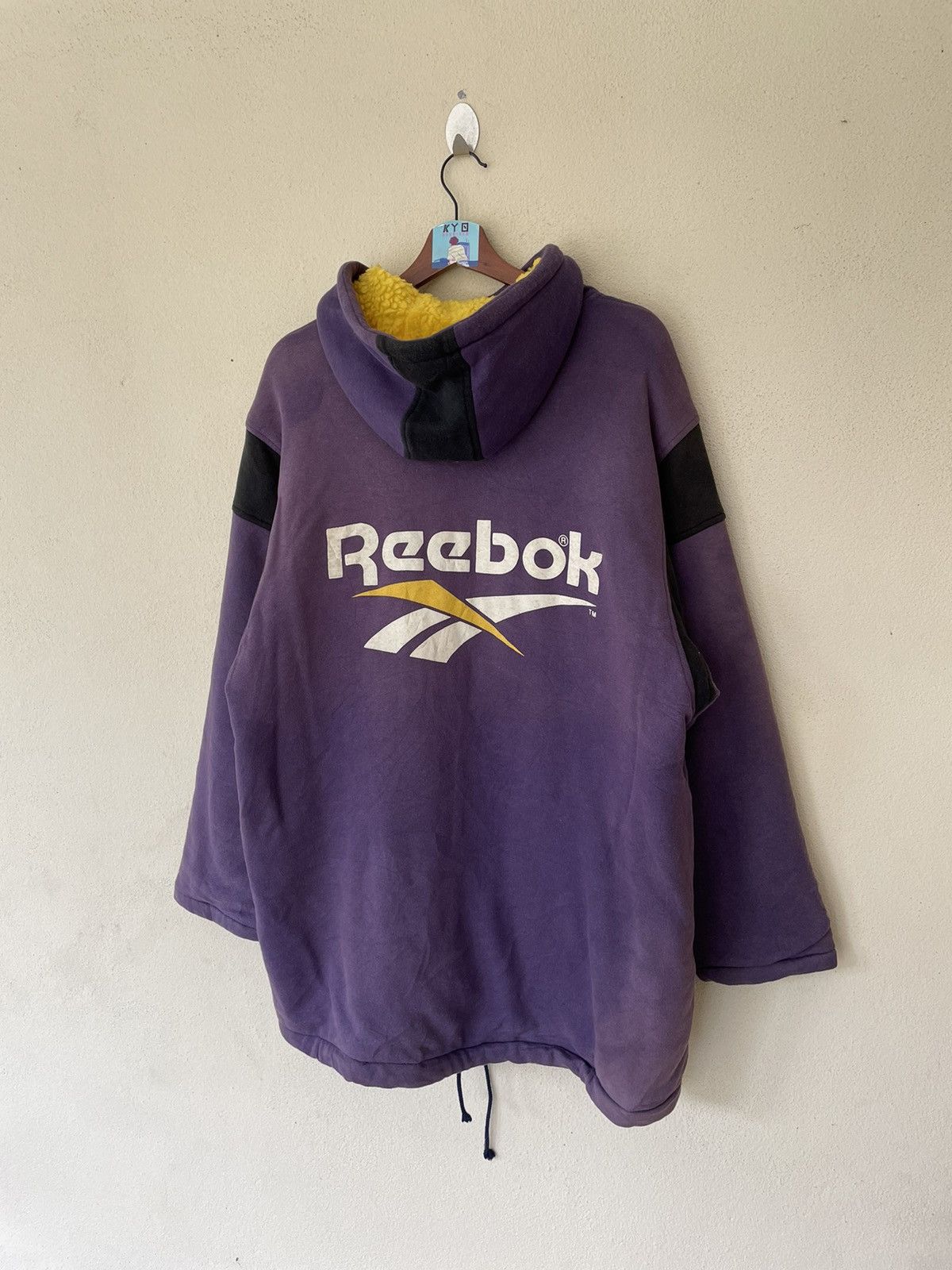 Reebok × Vintage VINTAGE REEBOK BIG LOGO HOODIE Size US L / EU 52-54 / 3 - 4 Thumbnail