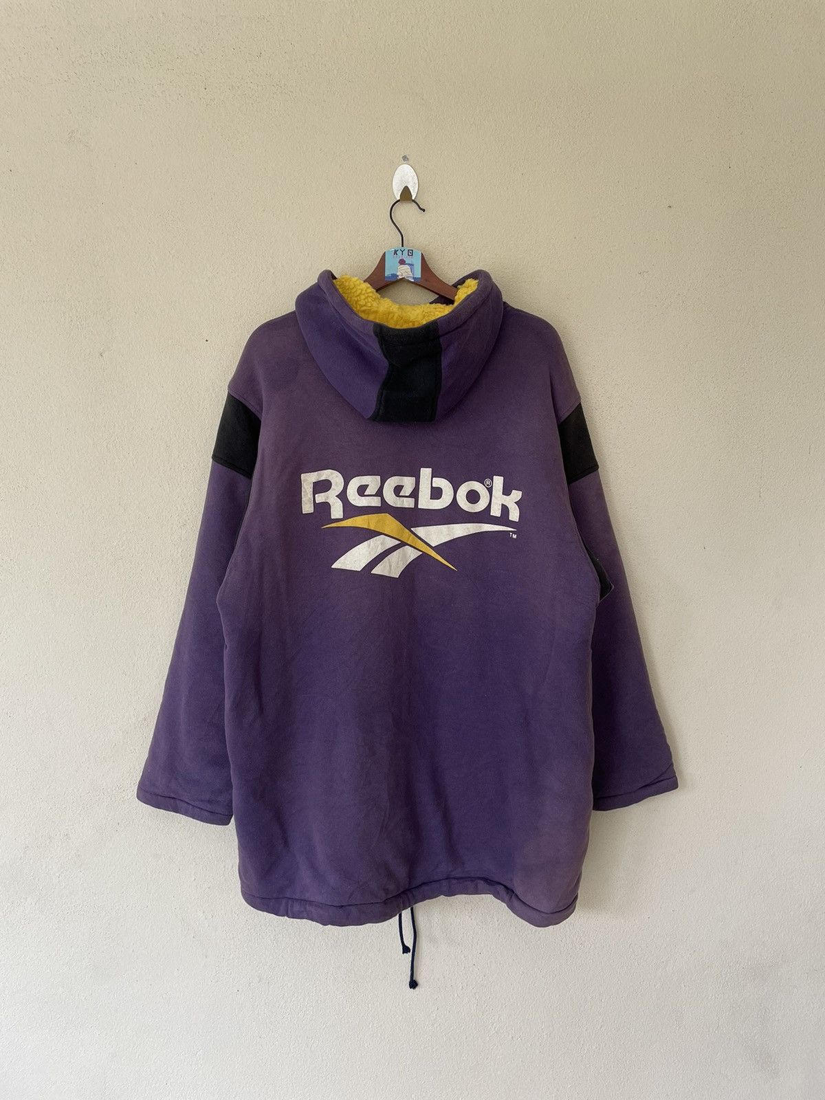 Reebok × Vintage VINTAGE REEBOK BIG LOGO HOODIE Size US L / EU 52-54 / 3 - 3 Thumbnail