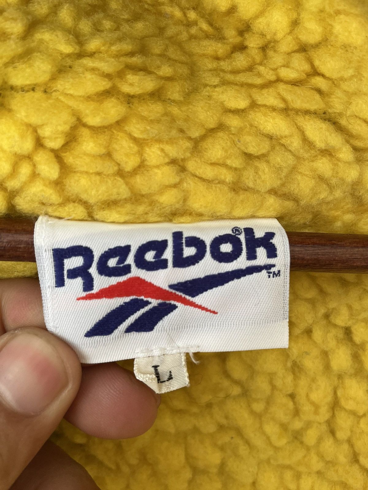 Reebok × Vintage VINTAGE REEBOK BIG LOGO HOODIE Size US L / EU 52-54 / 3 - 10 Thumbnail