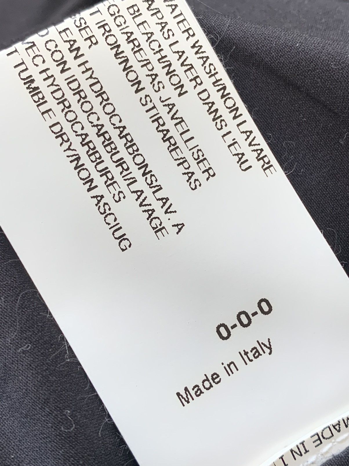 Gareth Pugh $1300 New double layered black bomber jacket Made In Italy Size US M / EU 48-50 / 2 - 17 Thumbnail
