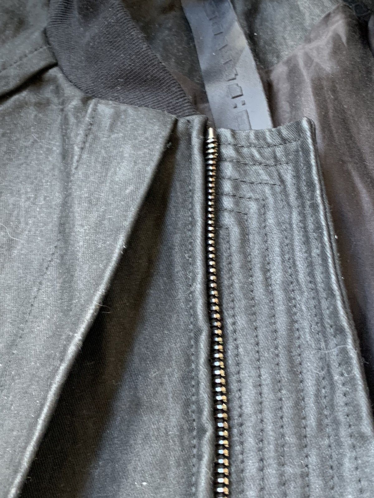 Gareth Pugh $1300 New double layered black bomber jacket Made In Italy Size US M / EU 48-50 / 2 - 18 Thumbnail