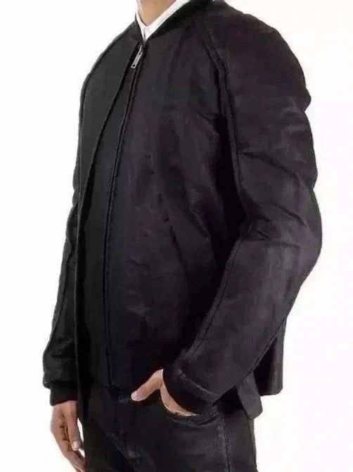 Gareth Pugh $1300 New double layered black bomber jacket Made In Italy Size US M / EU 48-50 / 2 - 6 Thumbnail