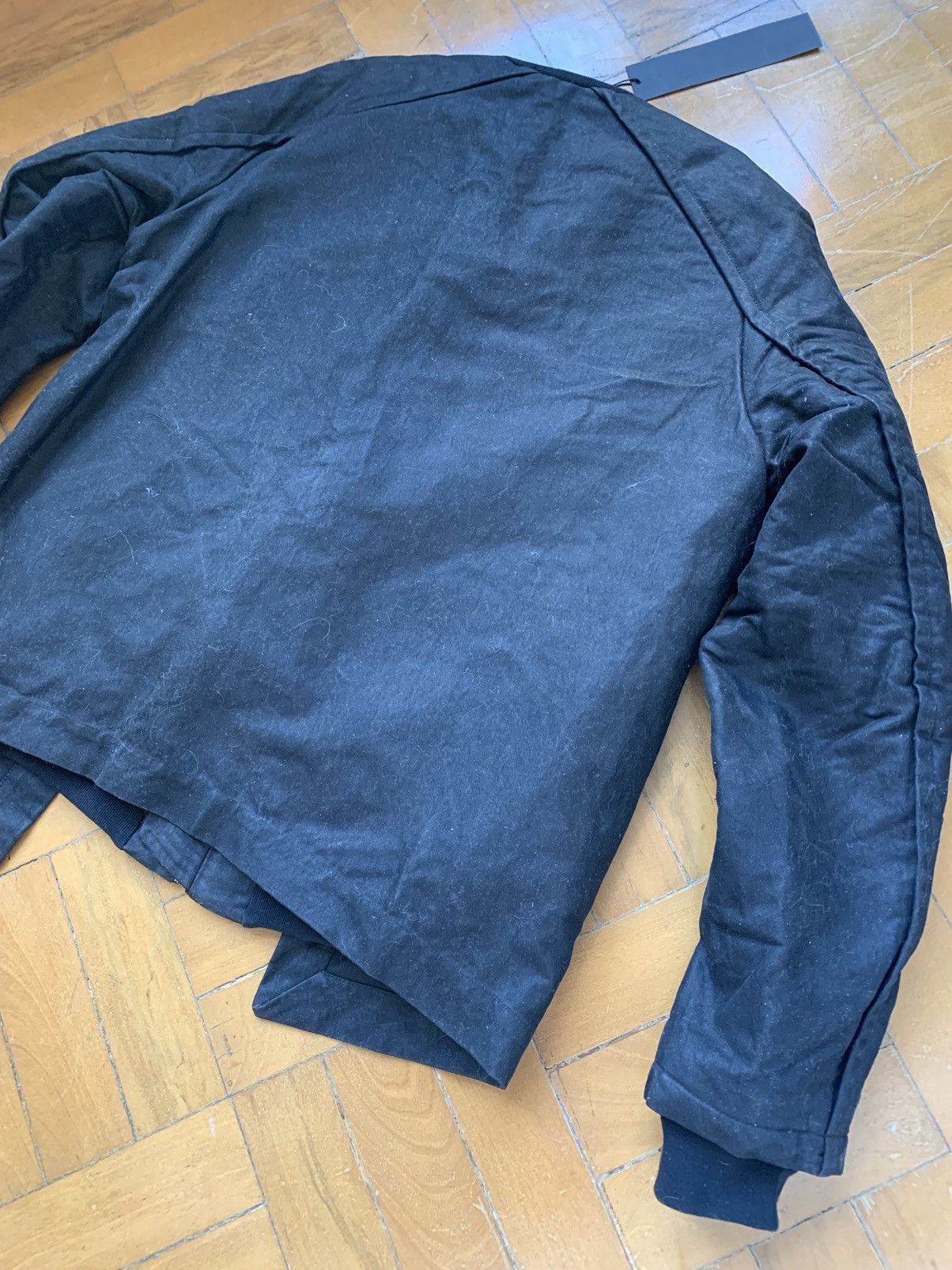 Gareth Pugh $1300 New double layered black bomber jacket Made In Italy Size US M / EU 48-50 / 2 - 23 Thumbnail