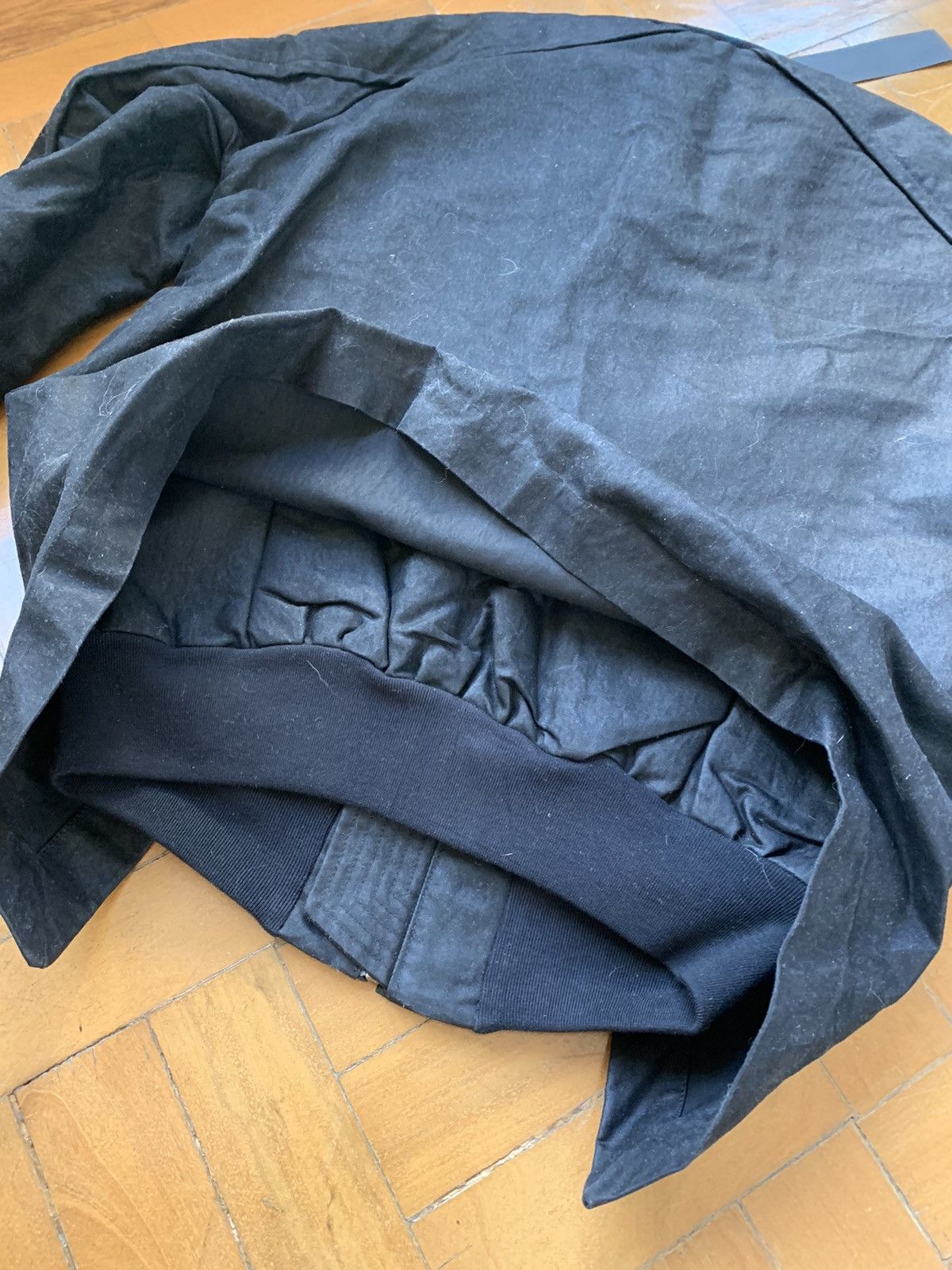 Gareth Pugh $1300 New double layered black bomber jacket Made In Italy Size US M / EU 48-50 / 2 - 25 Thumbnail
