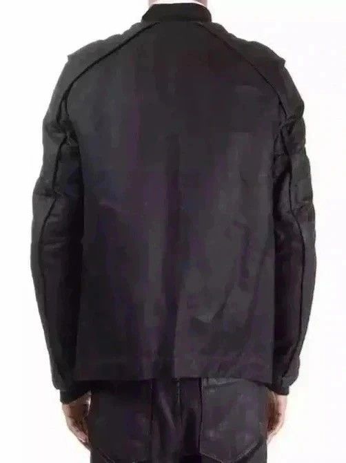 Gareth Pugh $1300 New double layered black bomber jacket Made In Italy Size US M / EU 48-50 / 2 - 7 Thumbnail