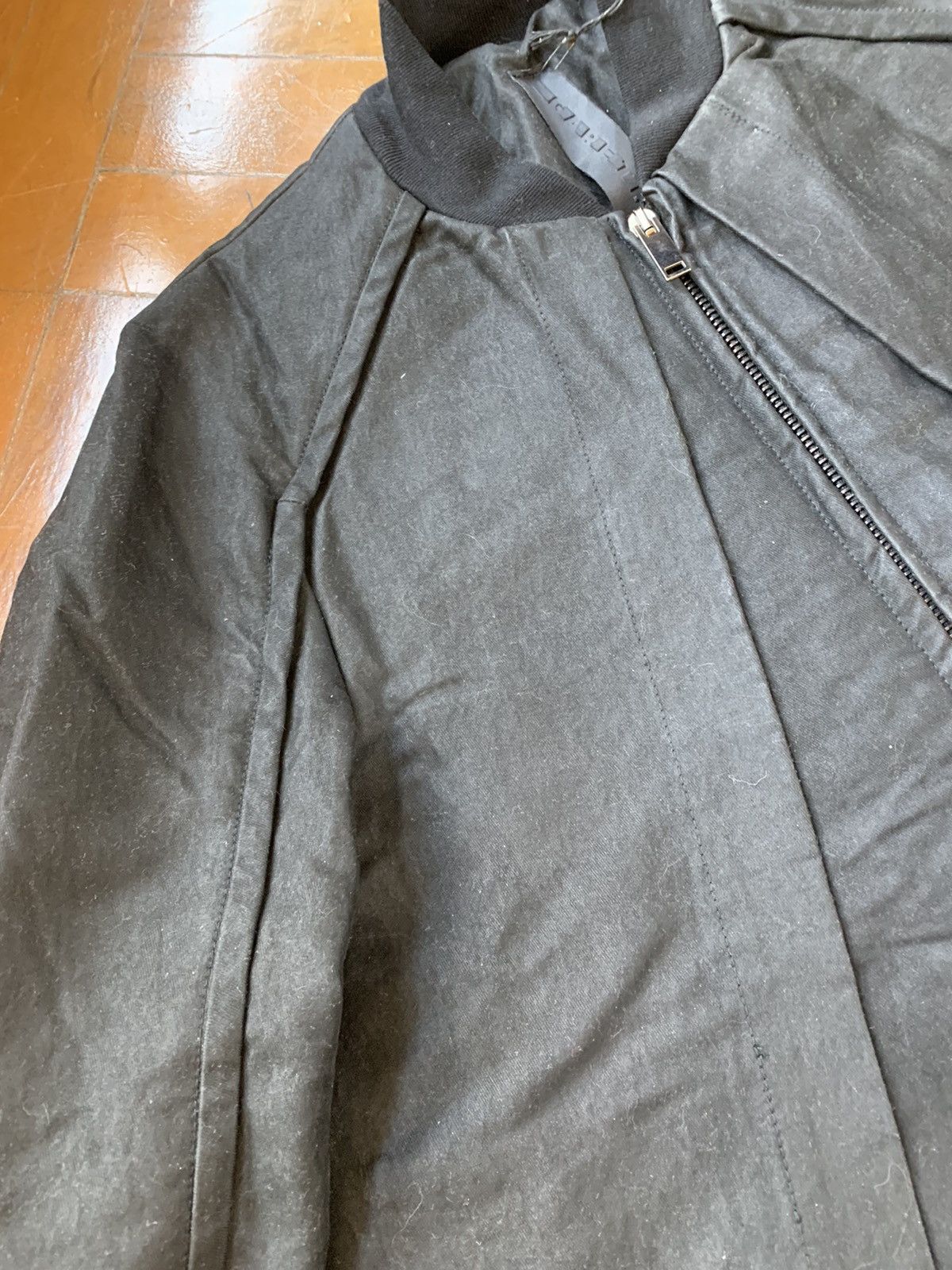 Gareth Pugh $1300 New double layered black bomber jacket Made In Italy Size US M / EU 48-50 / 2 - 5 Thumbnail