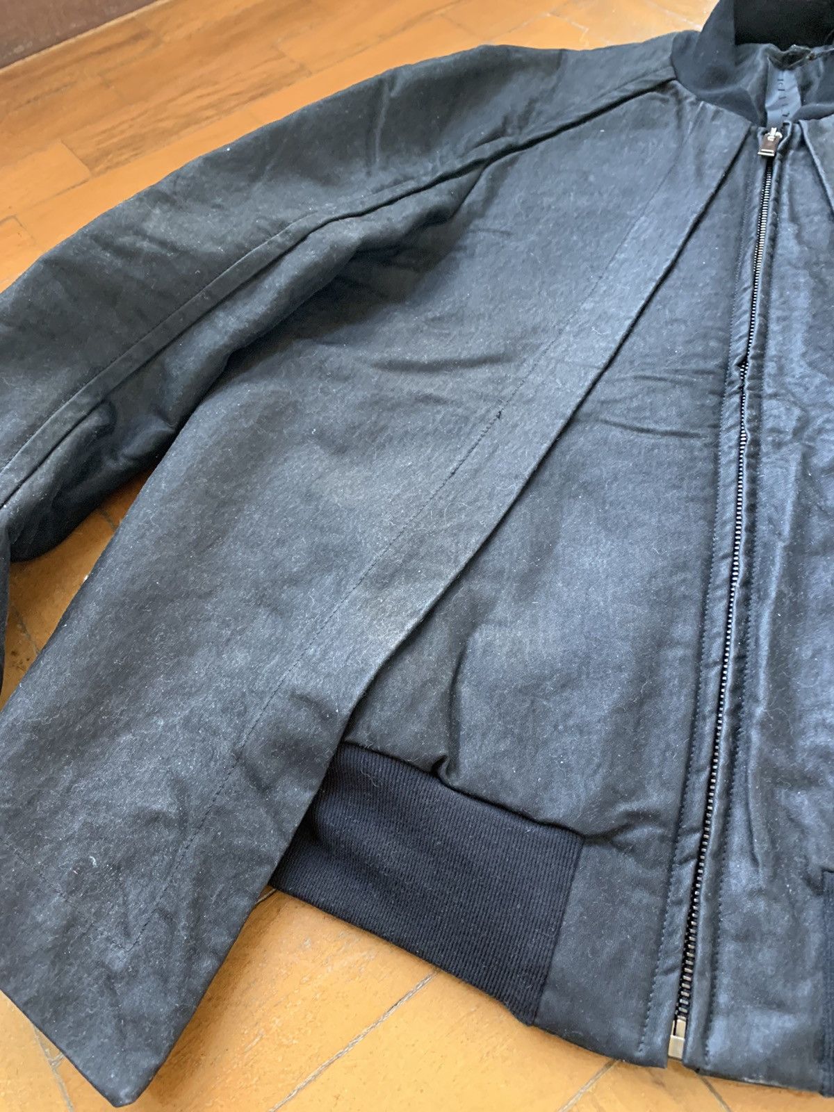 Gareth Pugh $1300 New double layered black bomber jacket Made In Italy Size US M / EU 48-50 / 2 - 10 Thumbnail