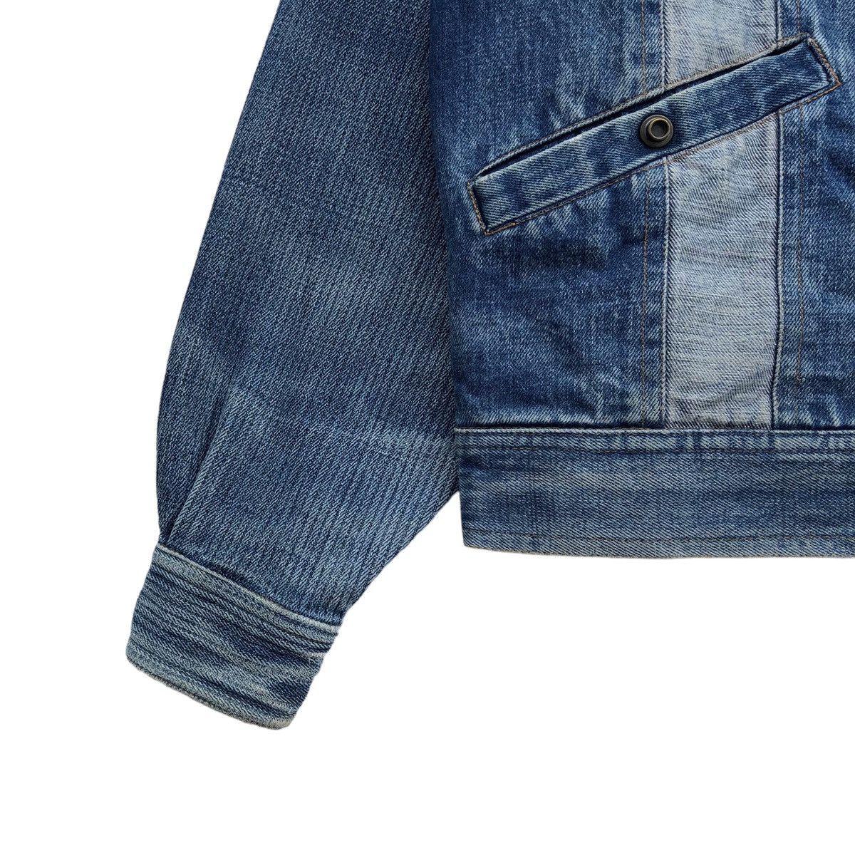 Kansai Yamamoto 🔥RARE🔥Vintage KANSAI MAN Denim Patch Jacket Size US M / EU 48-50 / 2 - 7 Thumbnail